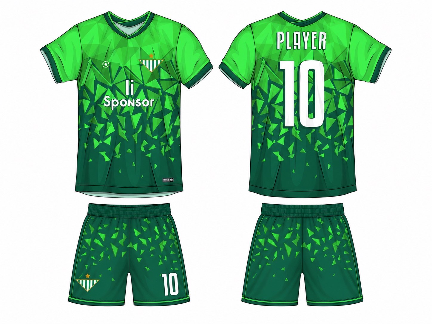 足球球衣设计 1 style 012 football jersey and shorts set