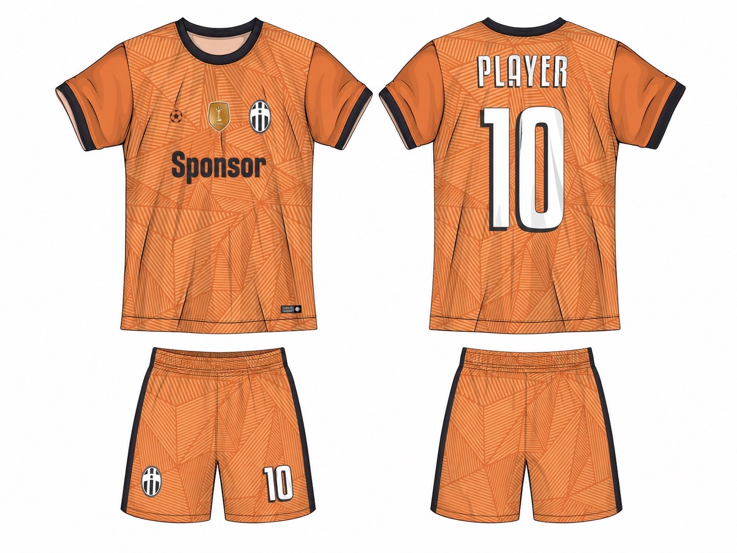 足球球衣设计 1 style 013 football jersey and shorts set