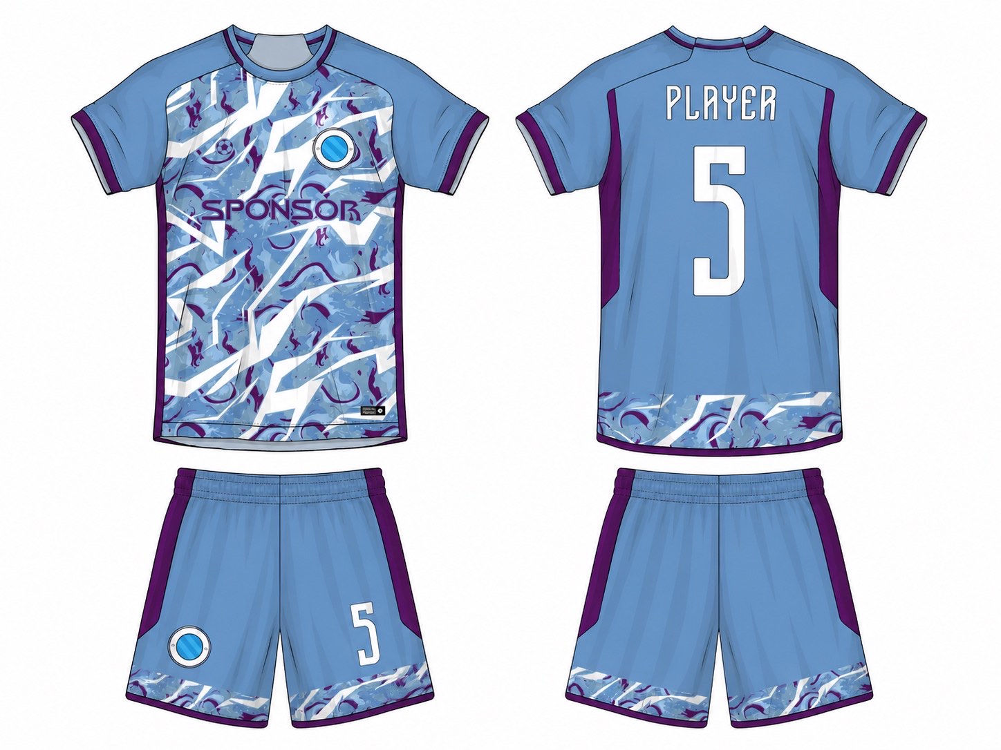 足球球衣设计 1 style 015 football jersey and shorts set