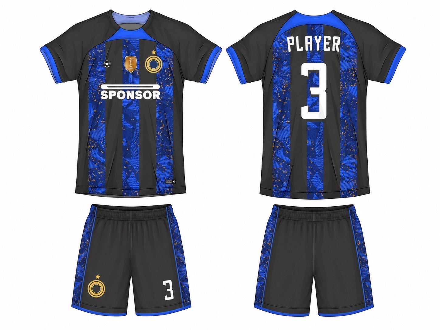 足球球衣设计 1 style 028 football jersey and shorts set