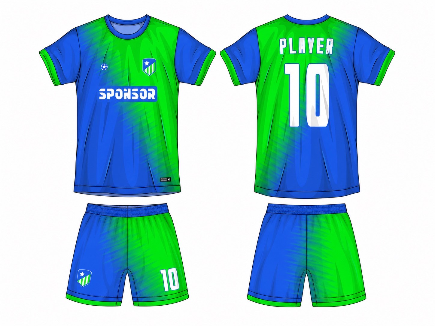 足球球衣设计 1 style 039 football jersey and shorts set
