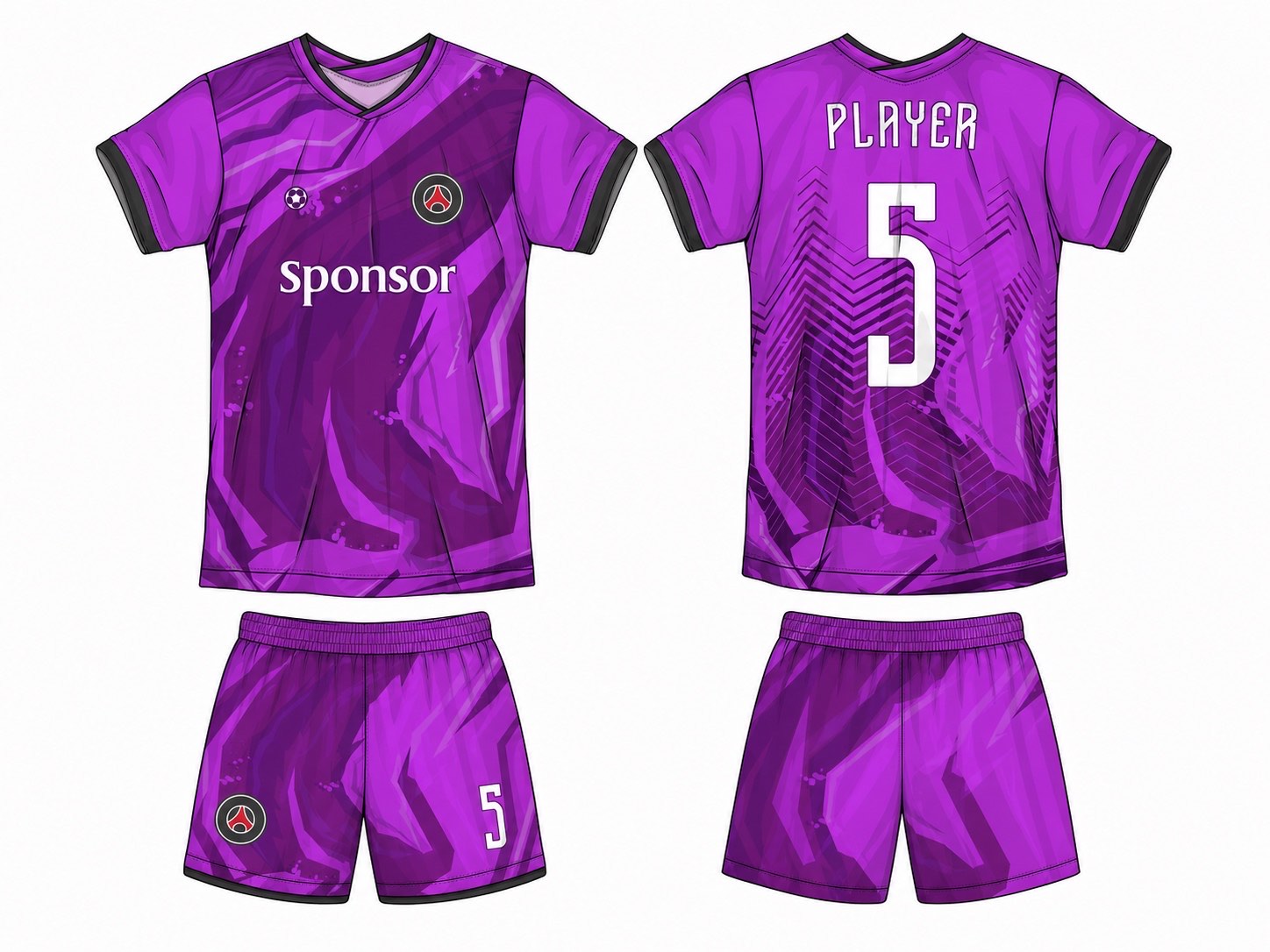 足球球衣设计 1 style 052 football jersey and shorts set