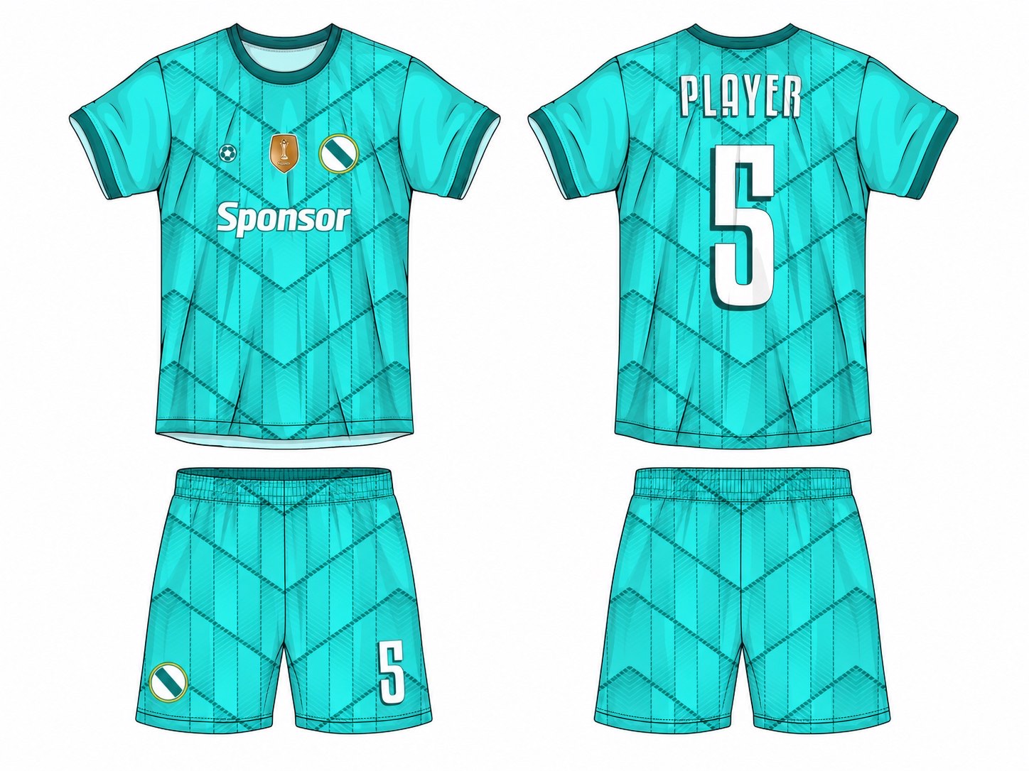 足球球衣设计 1 style 054 football jersey and shorts set