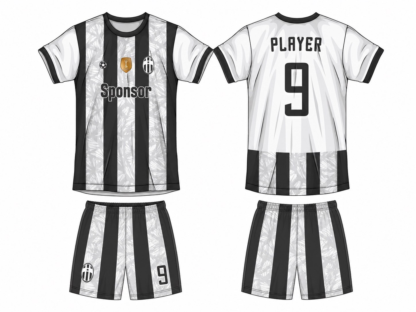 足球球衣设计 1 style 060 football jersey and shorts set