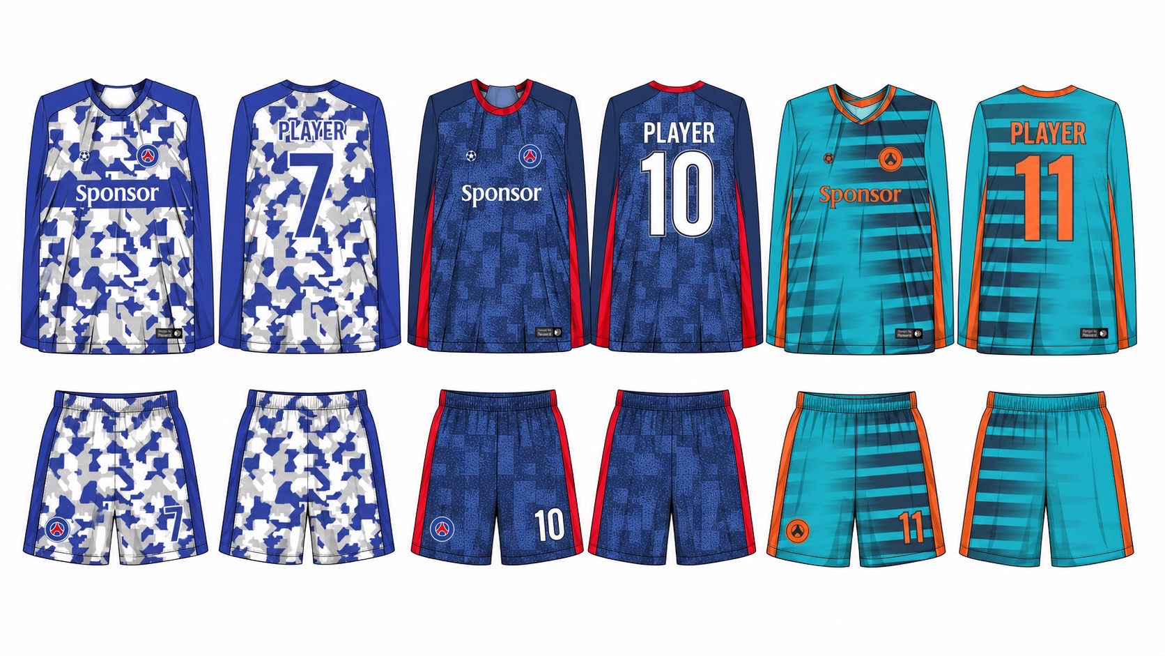 足球球衣设计 2 style 014 football jersey and shorts set