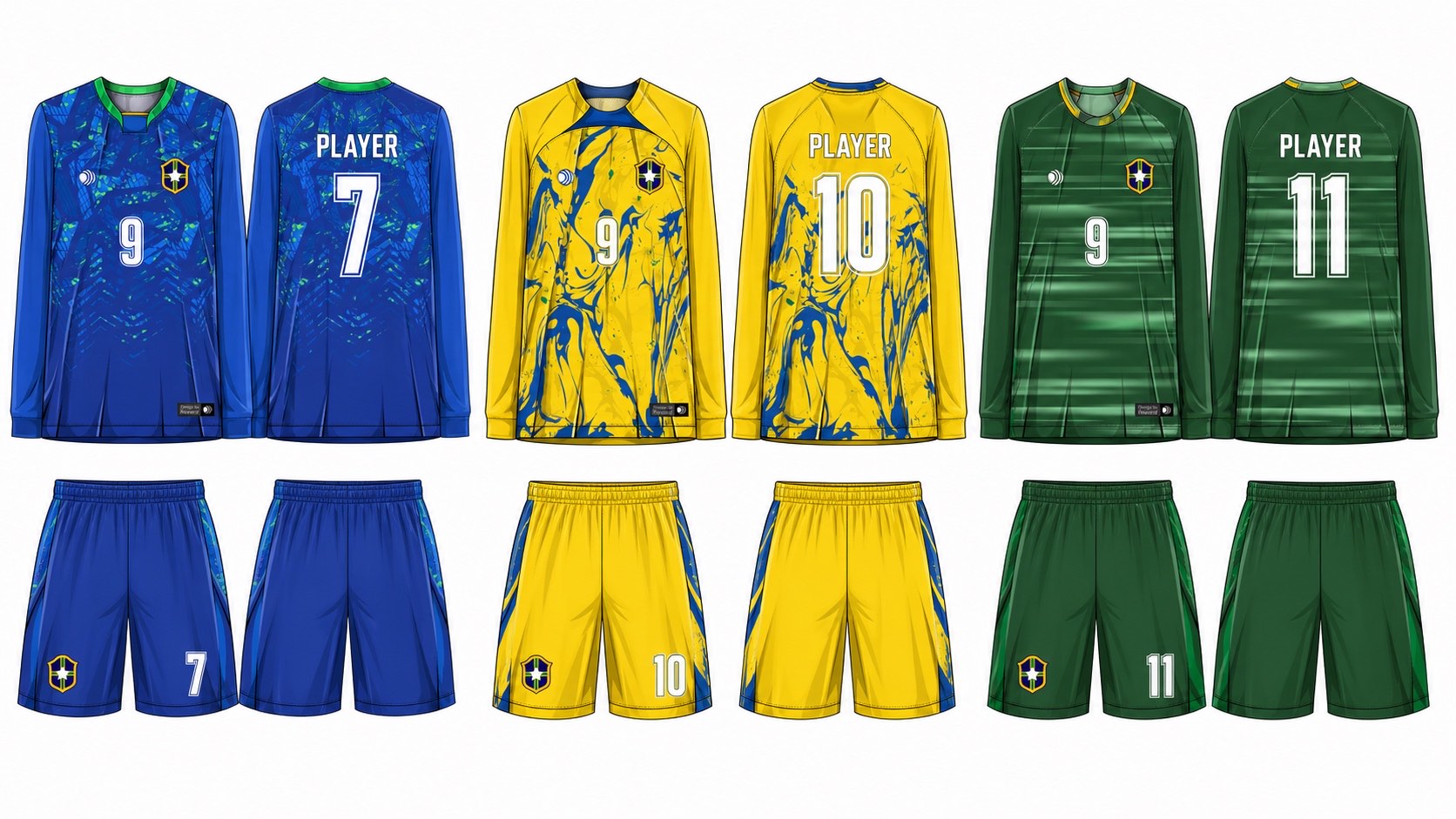 足球球衣设计 2 style 024 football jersey and shorts set