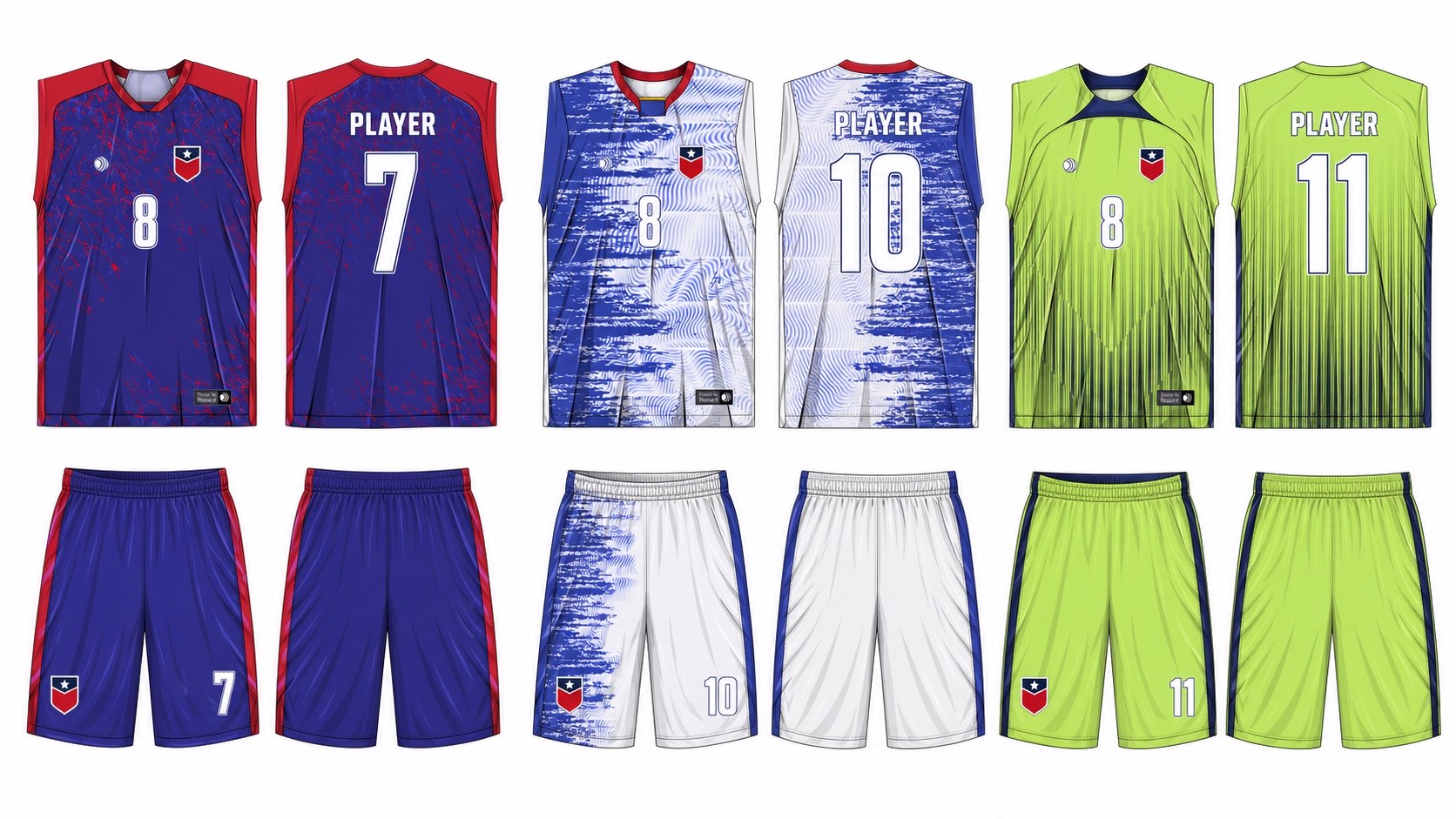 足球球衣设计 2 style 026 football jersey and shorts set