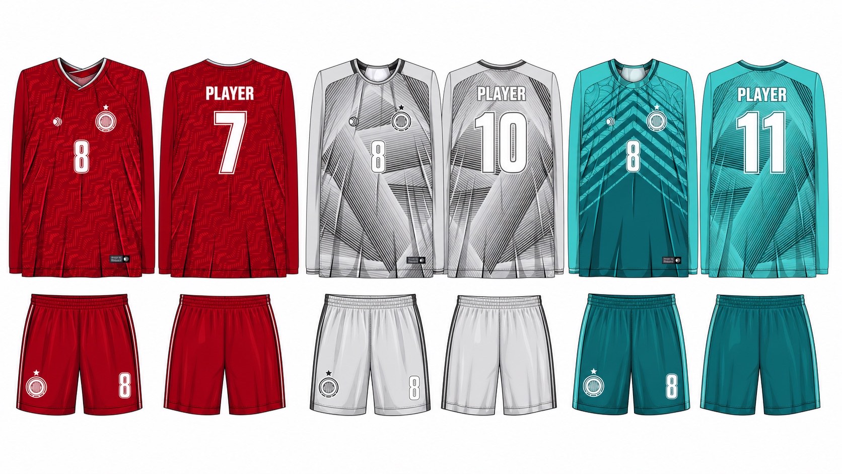 足球球衣设计 2 style 028 football jersey and shorts set