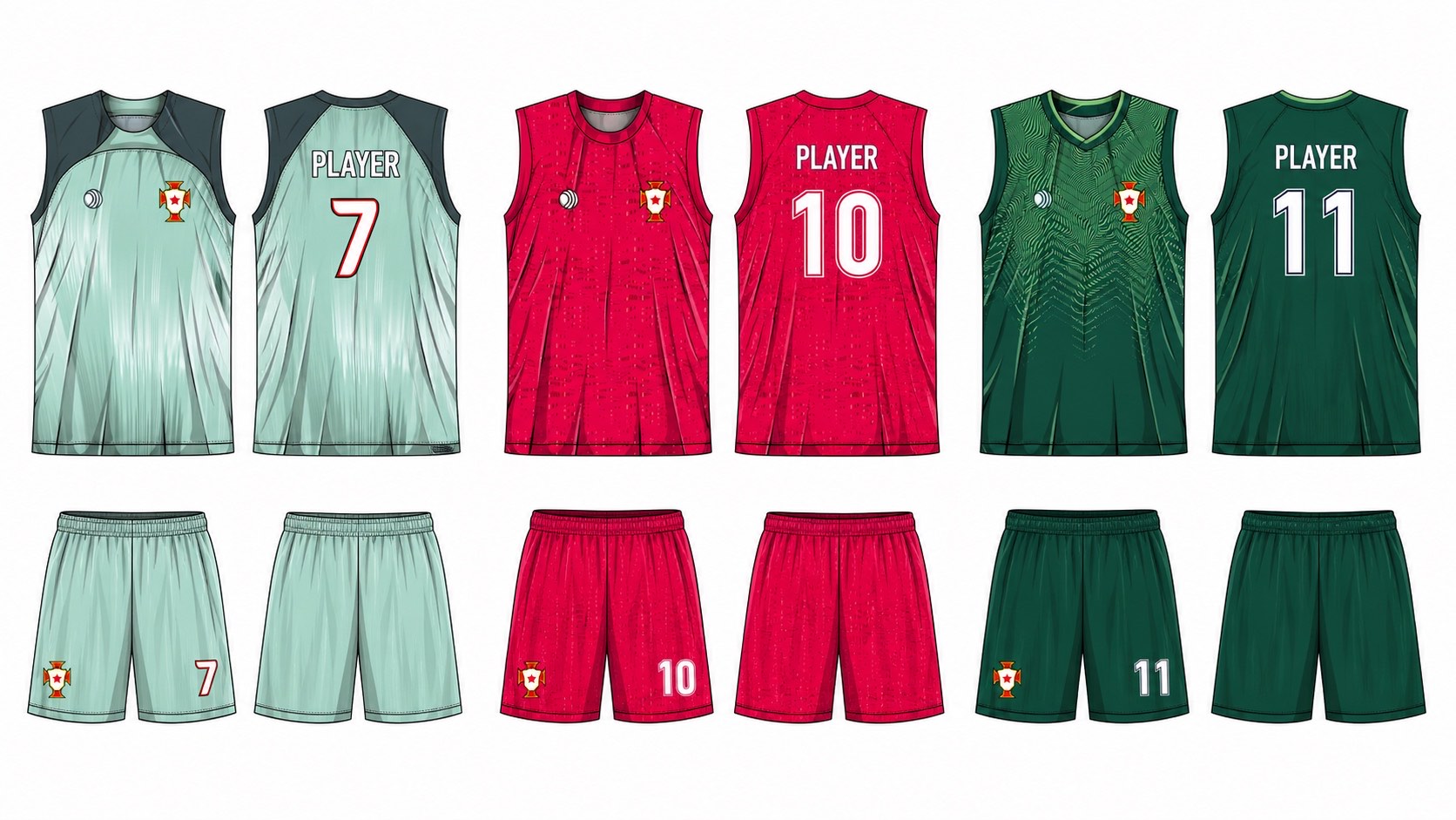 足球球衣设计 2 style 043 football jersey and shorts set