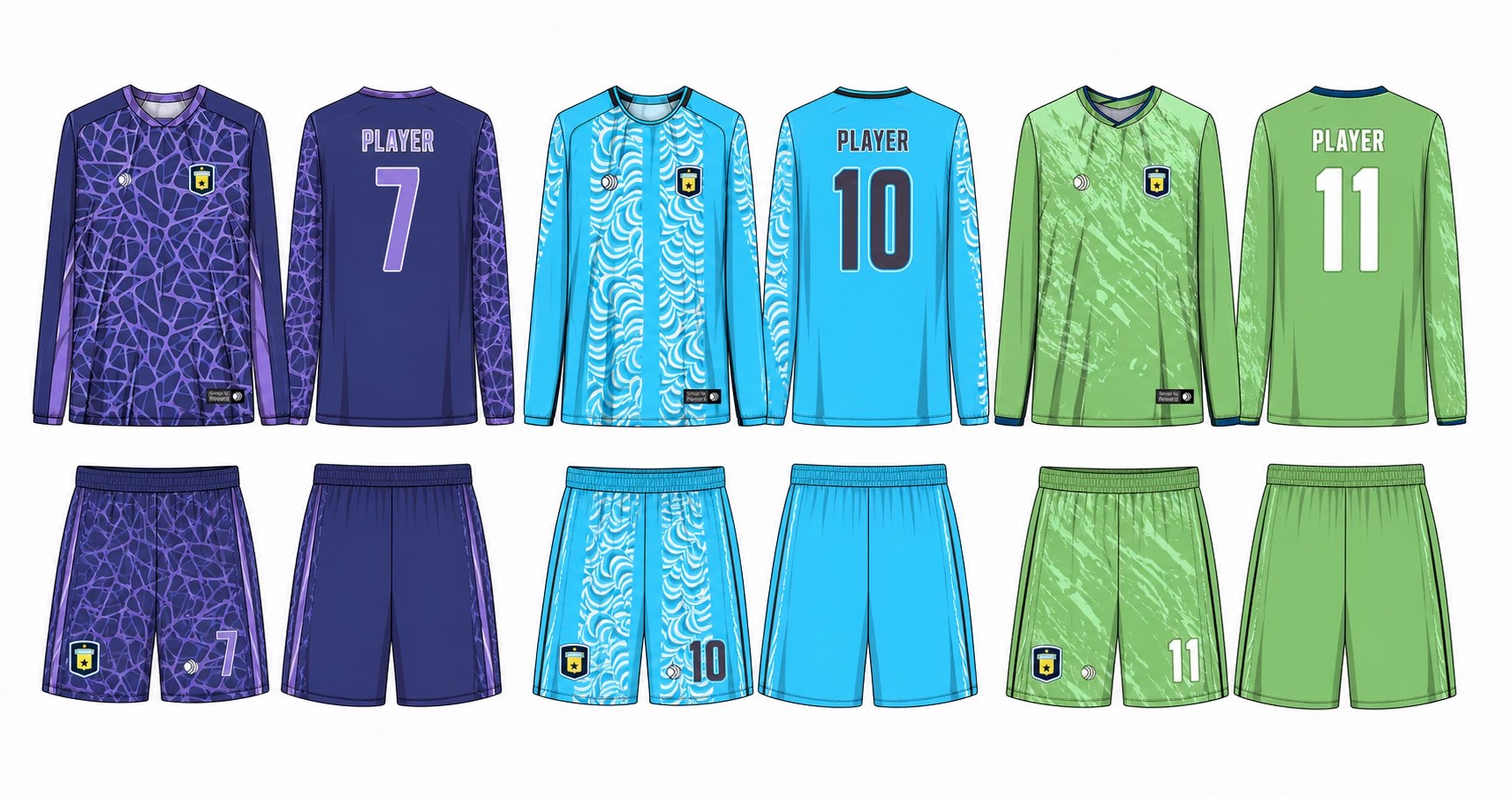 足球球衣设计 2 style 051 football jersey and shorts set