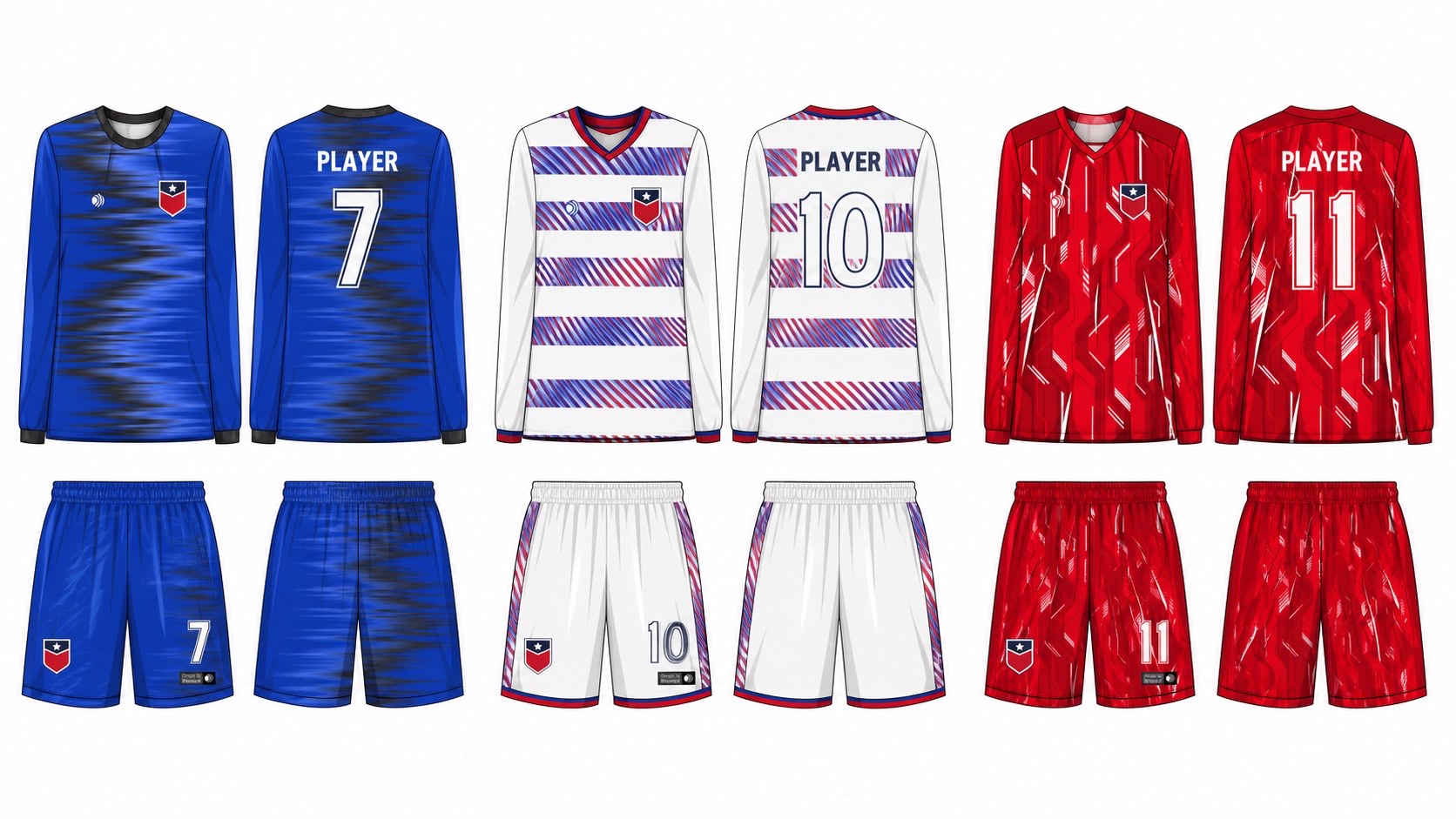足球球衣设计 2 style 053 football jersey and shorts set
