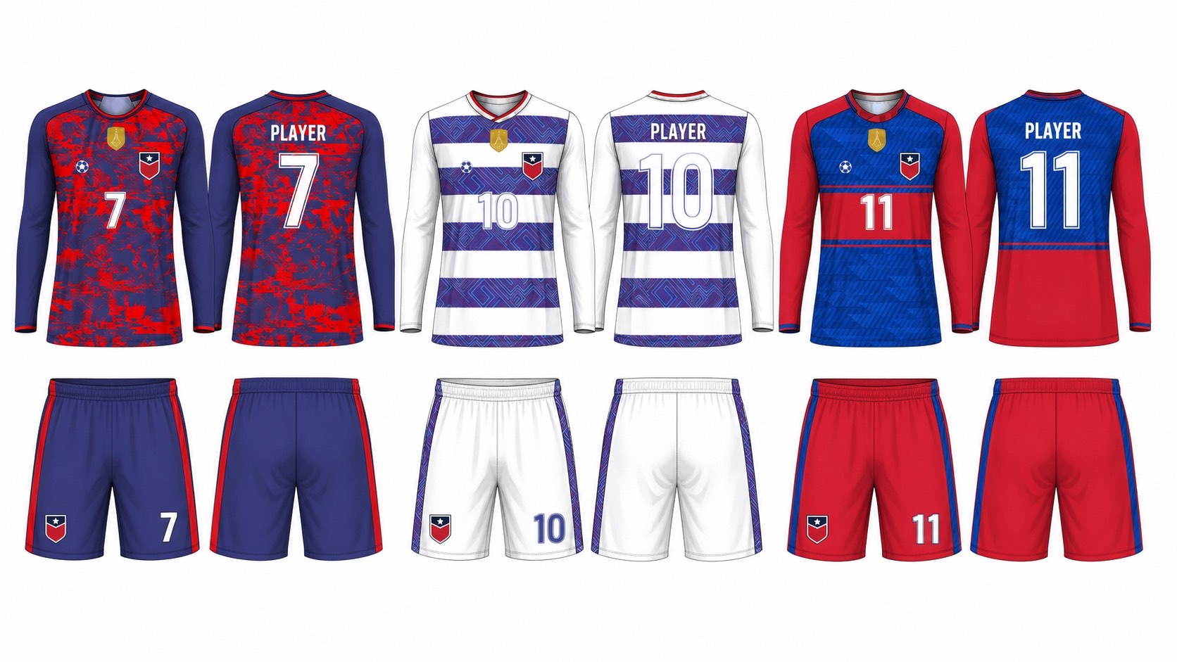 足球球衣设计 2 style 069 football jersey and shorts set