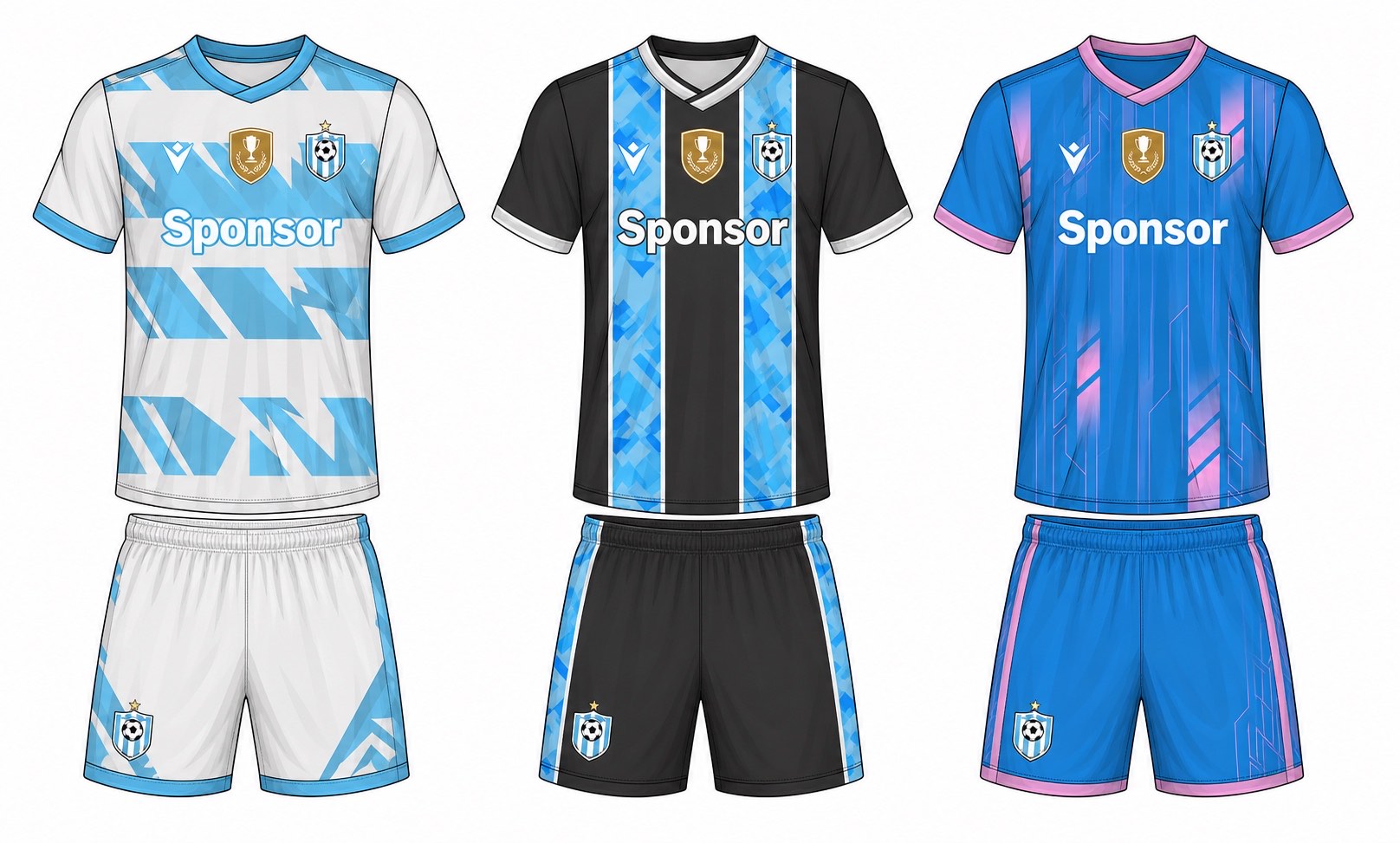 足球球衣设计 4 style 013 football jersey and shorts set