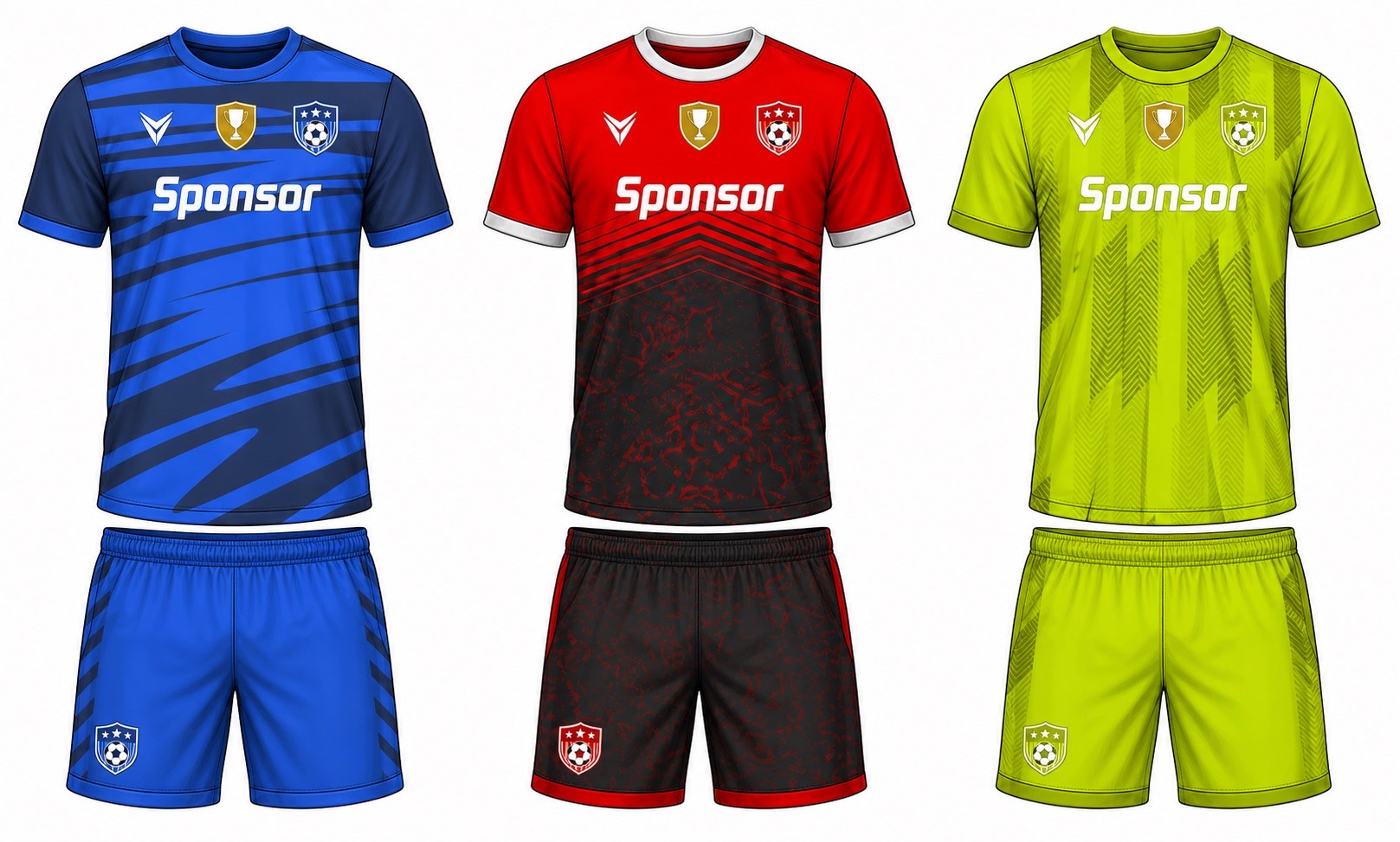 足球球衣设计 4 style 019 football jersey and shorts set