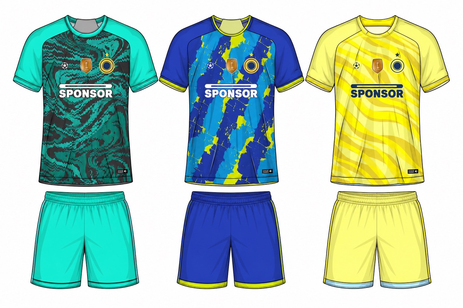 足球球衣设计 4 style 026 football jersey and shorts set