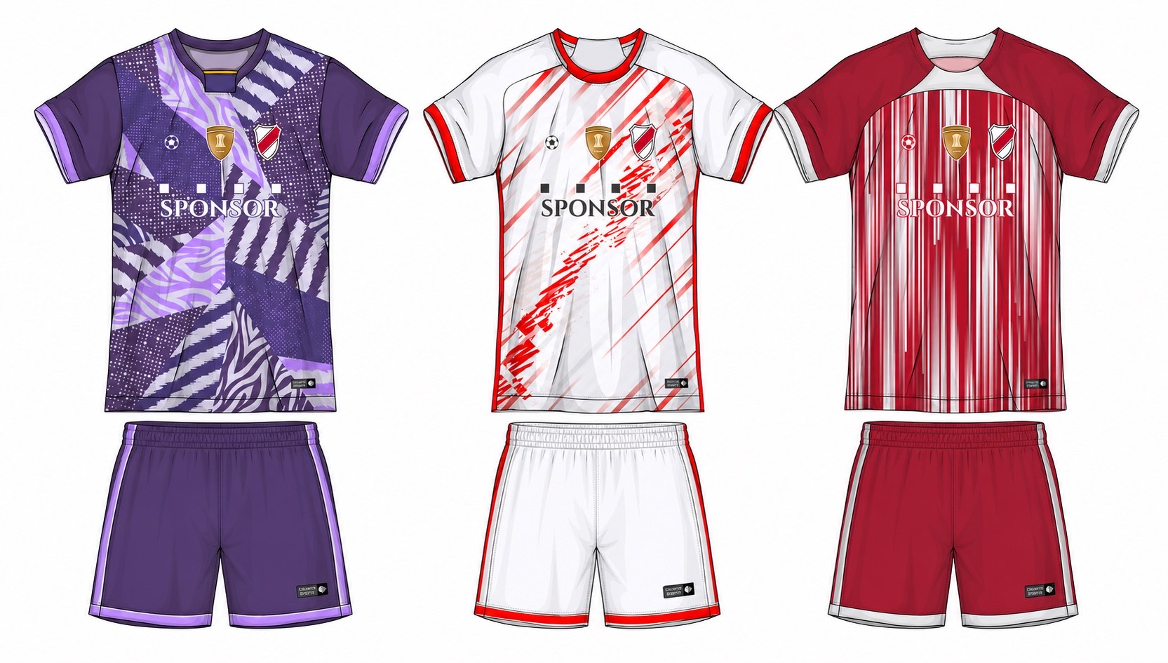 足球球衣设计 4 style 030 football jersey and shorts set