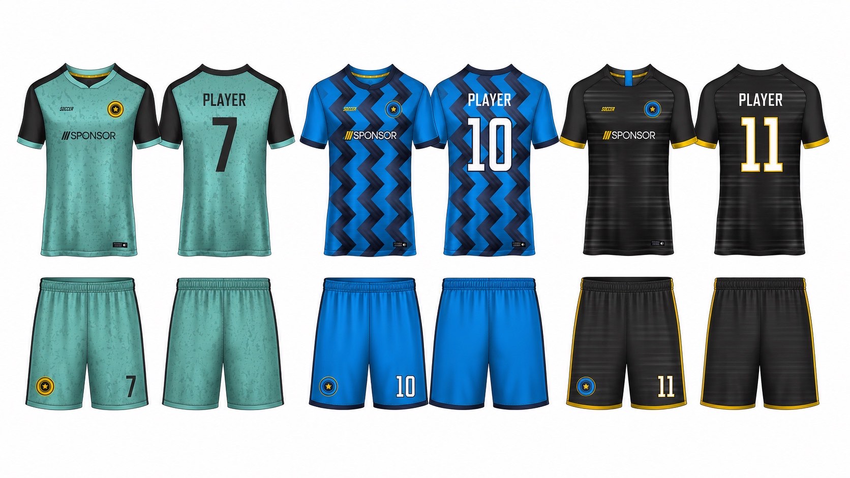 1926 球服花纹图案 style 003 football jersey and shorts set