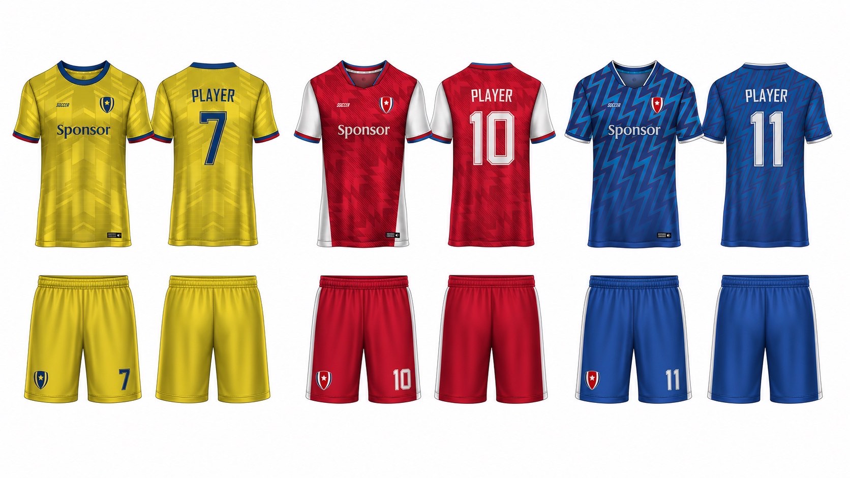 1926 球服花纹图案 style 011 football jersey and shorts set
