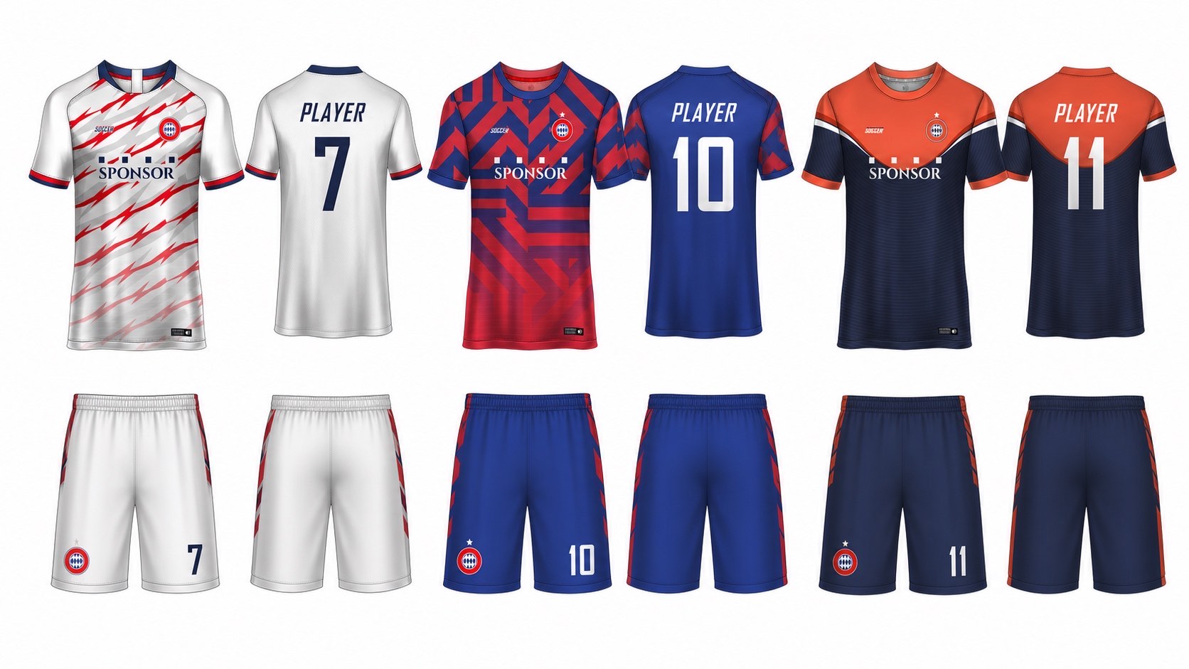 1926 球服花纹图案 style 019 football jersey and shorts set