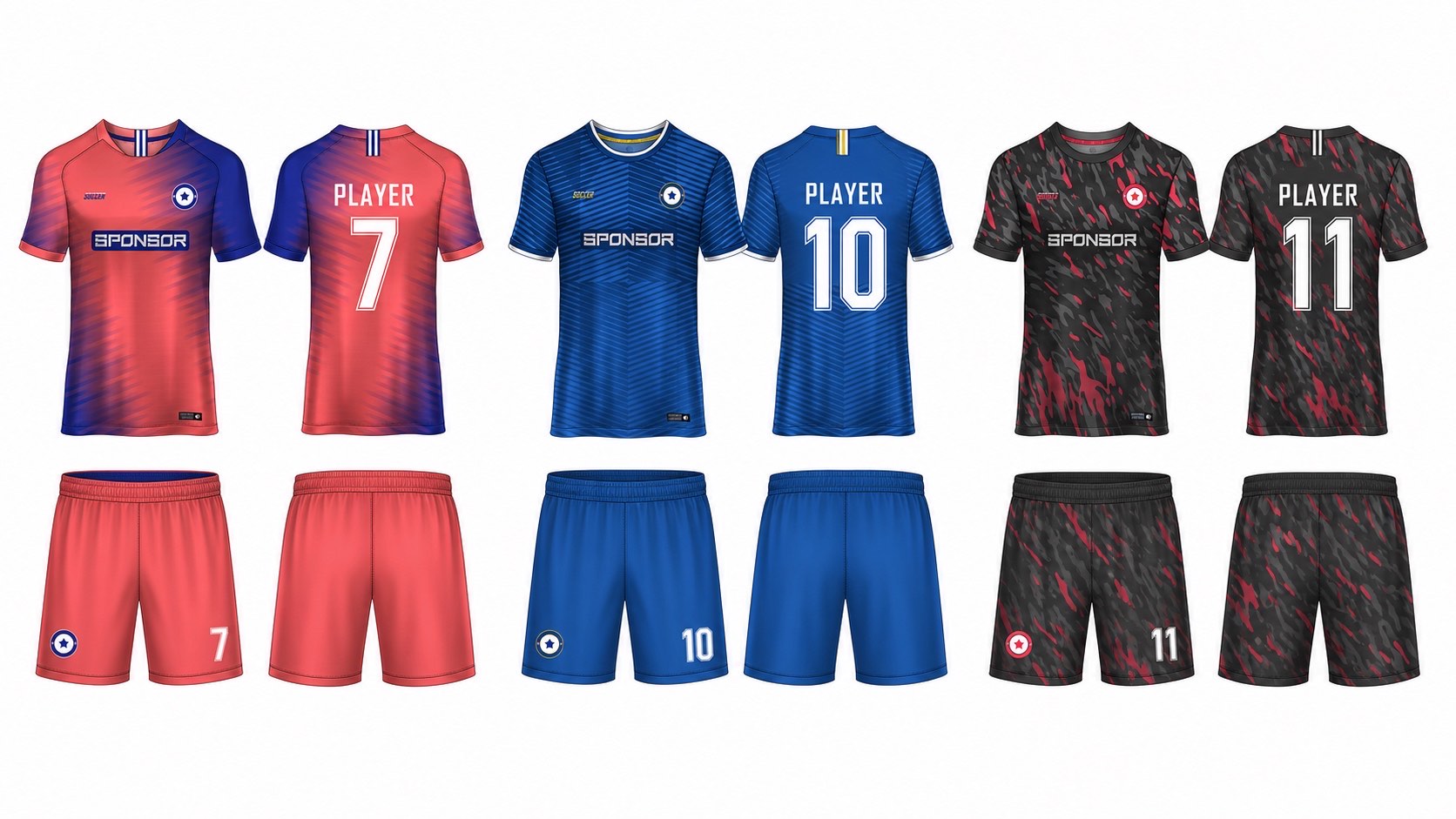 1926 球服花纹图案 style 020 football jersey and shorts set