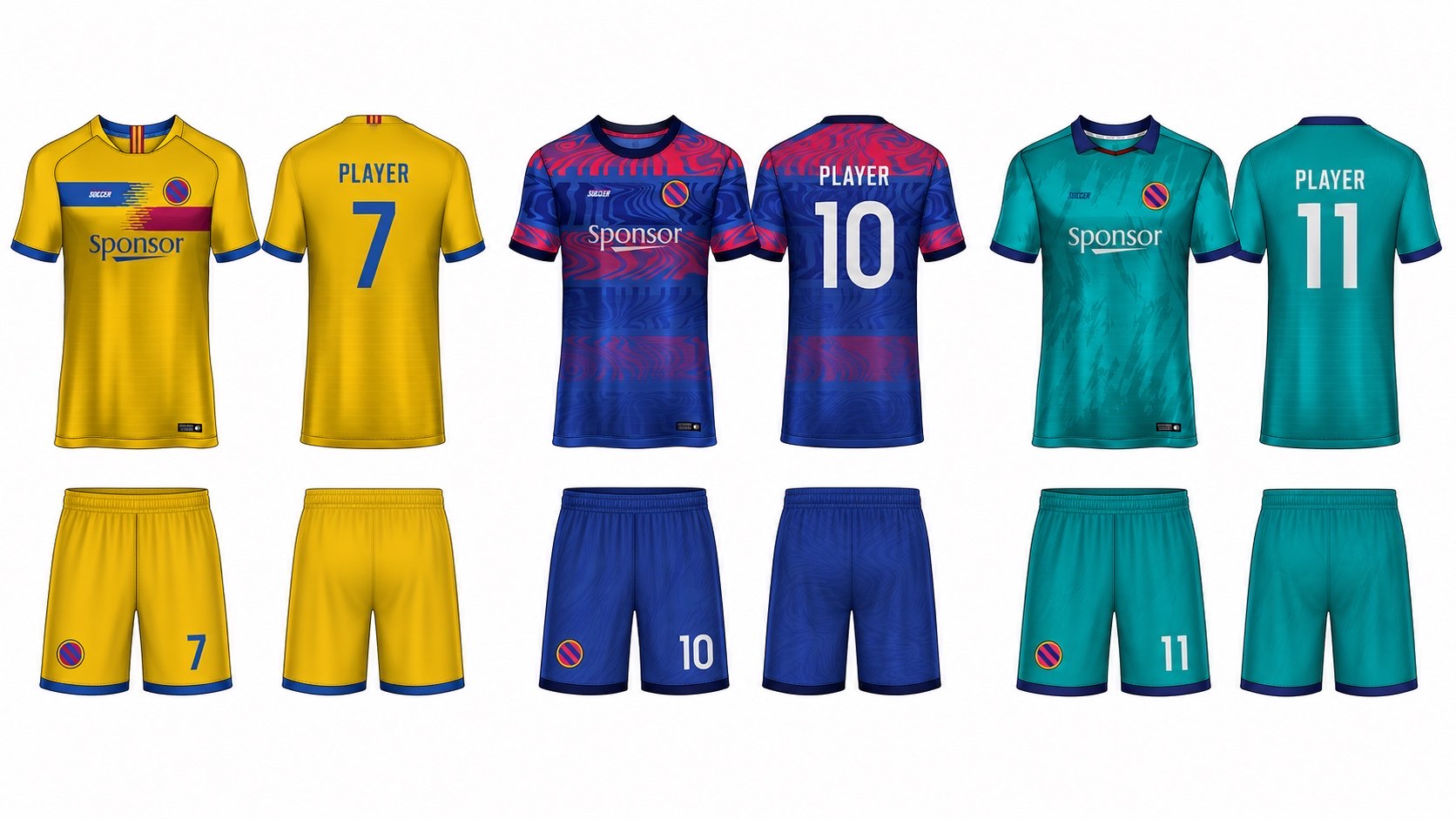 1926 球服花纹图案 style 022 football jersey and shorts set