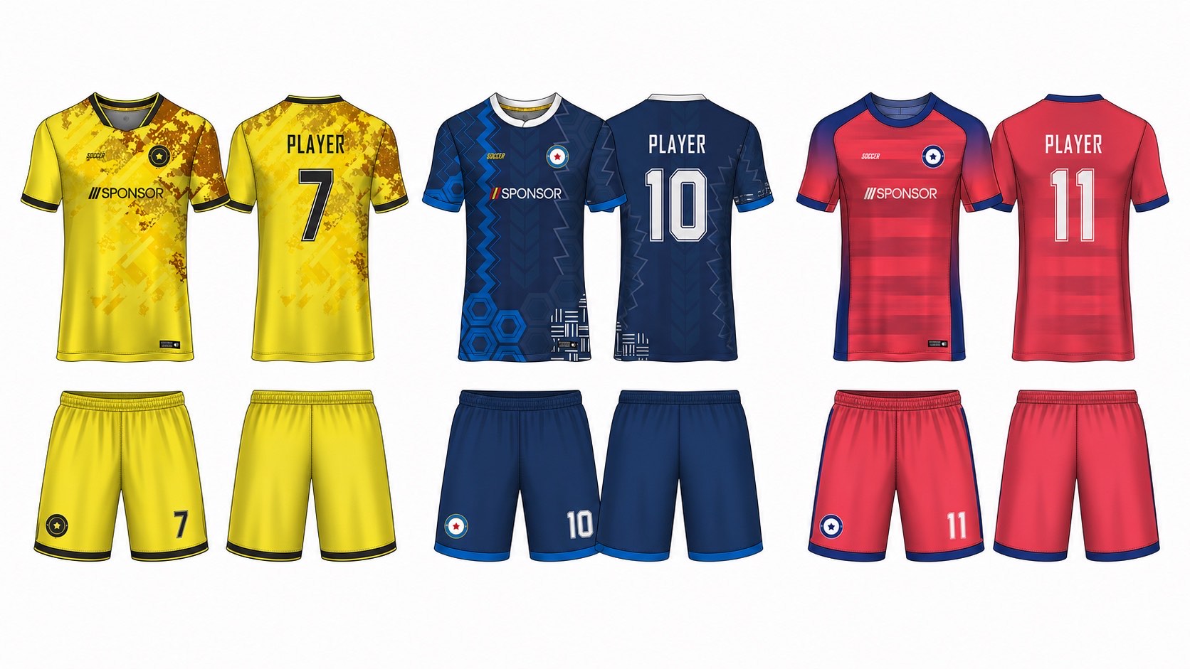 1926 球服花纹图案 style 023 football jersey and shorts set