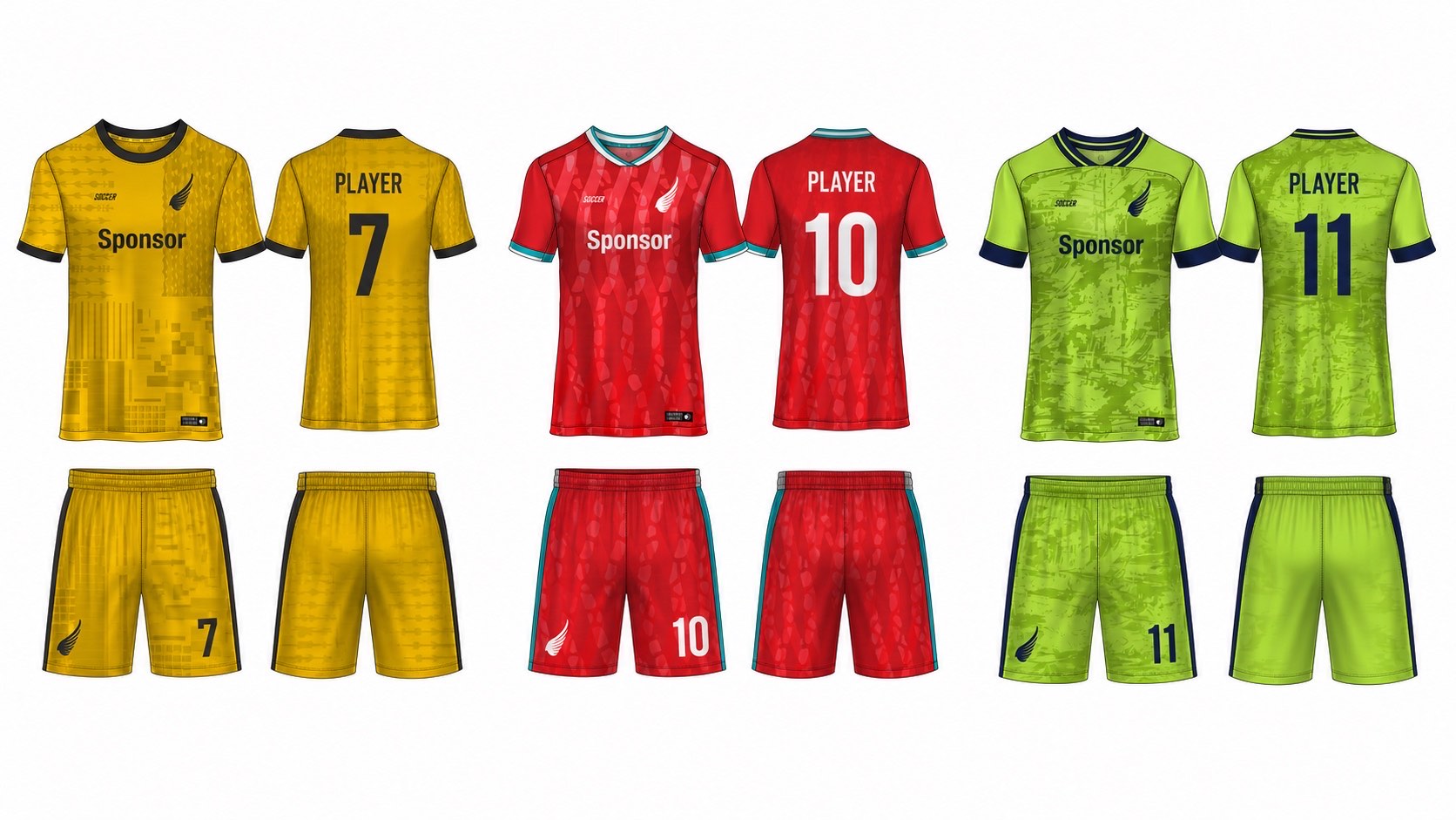 1926 球服花纹图案 style 025 football jersey and shorts set