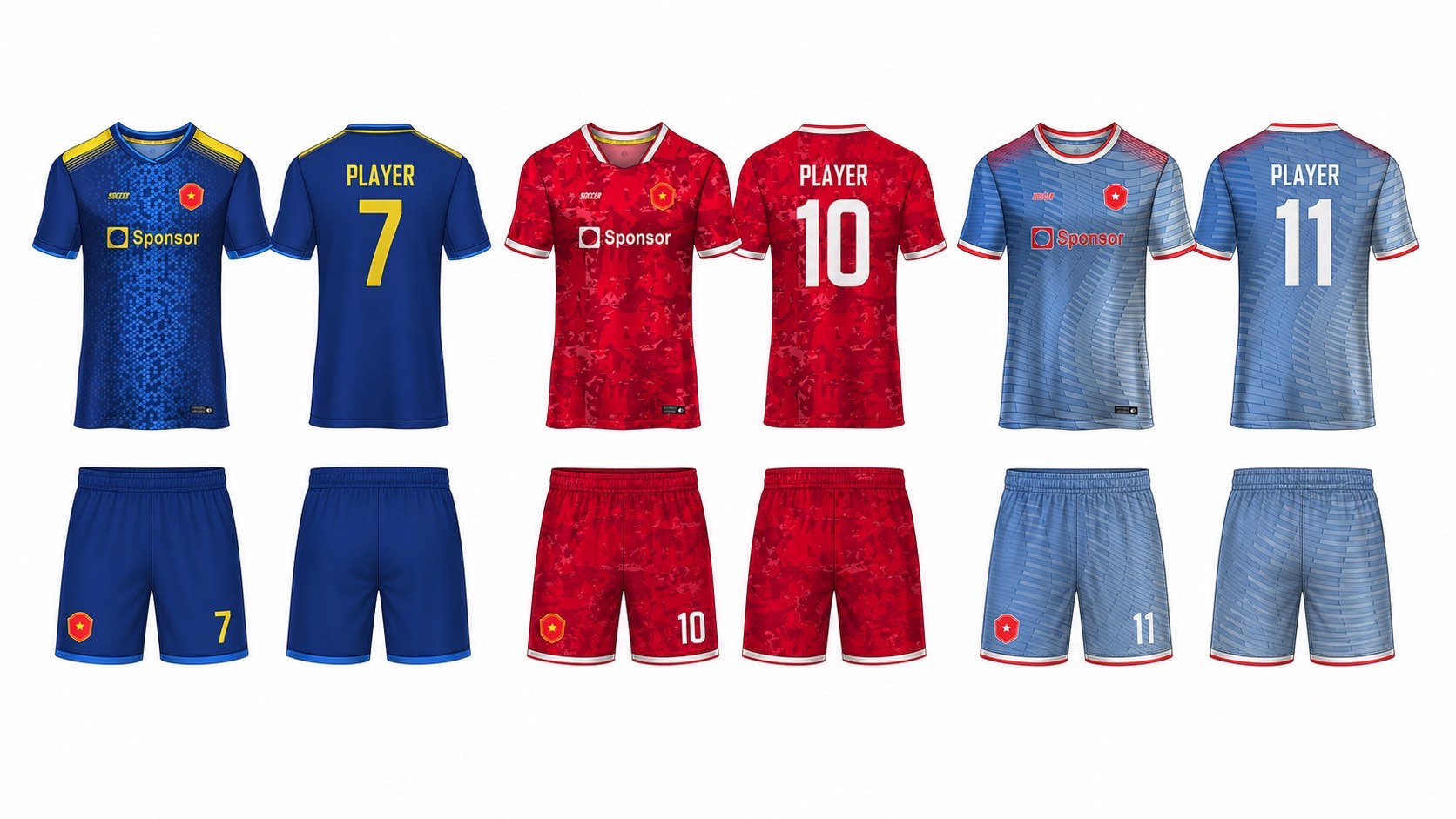 1926 球服花纹图案 style 028 football jersey and shorts set
