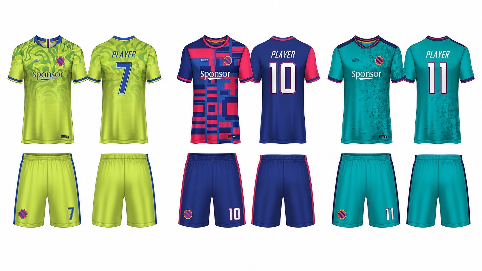 1926 球服花纹图案 style 030 football jersey and shorts set