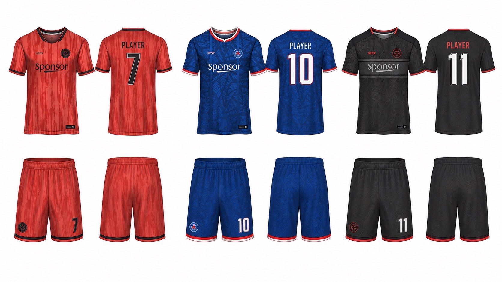1926 球服花纹图案 style 035 football jersey and shorts set