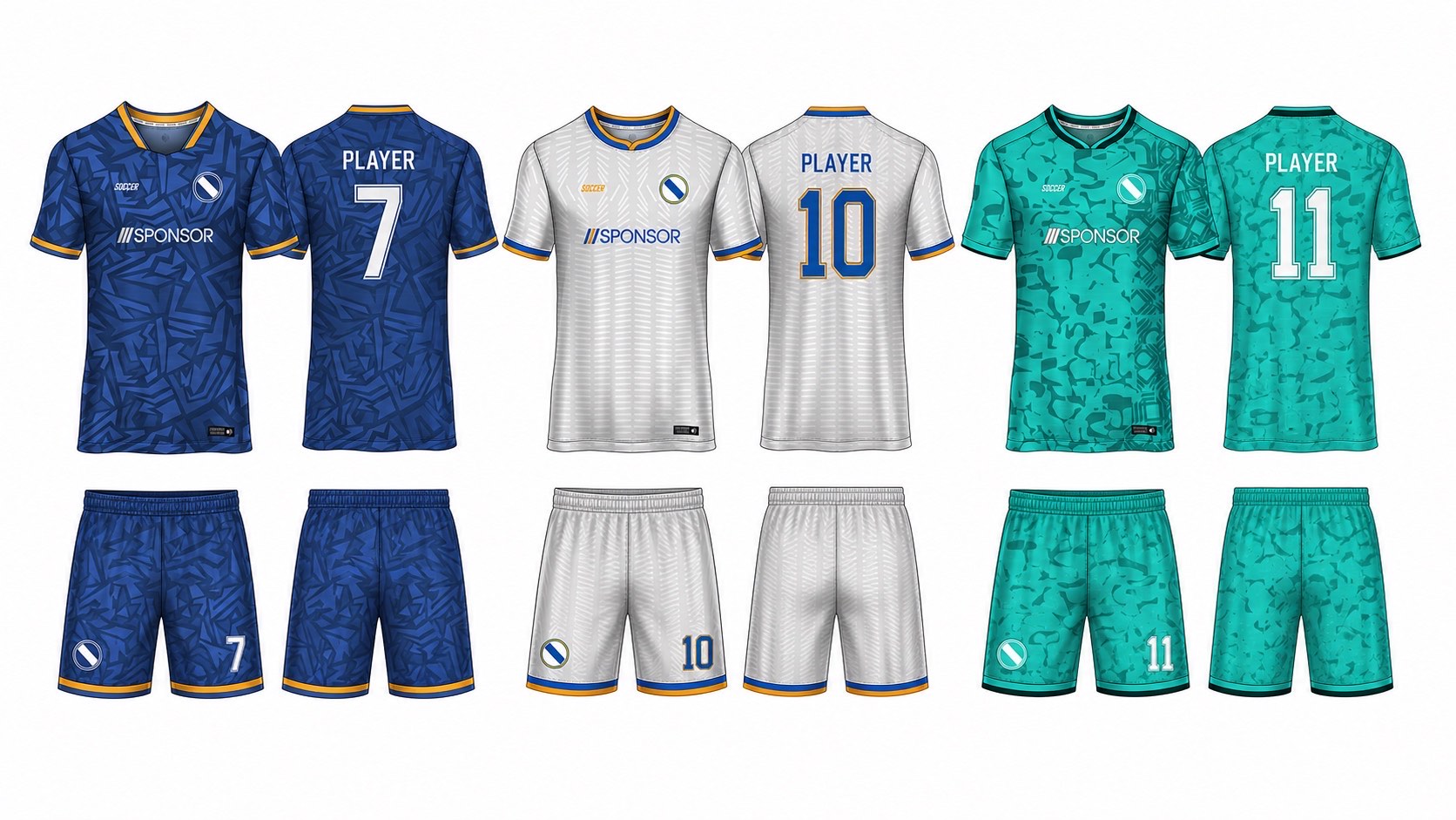 1926 球服花纹图案 style 037 football jersey and shorts set