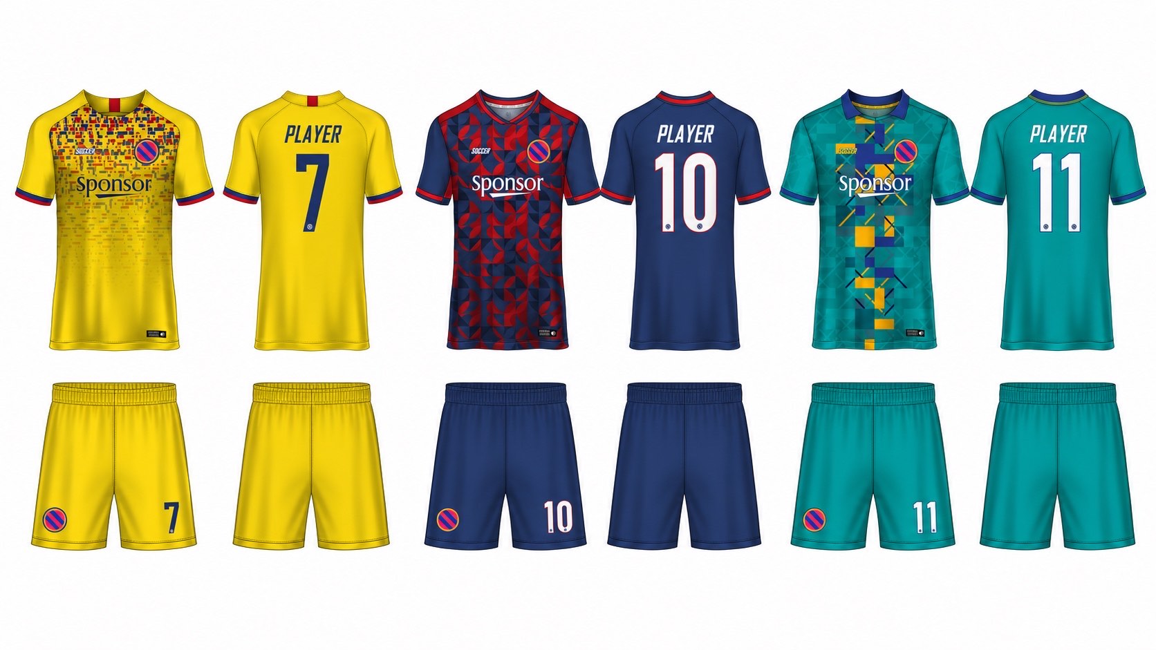 1926 球服花纹图案 style 045 football jersey and shorts set