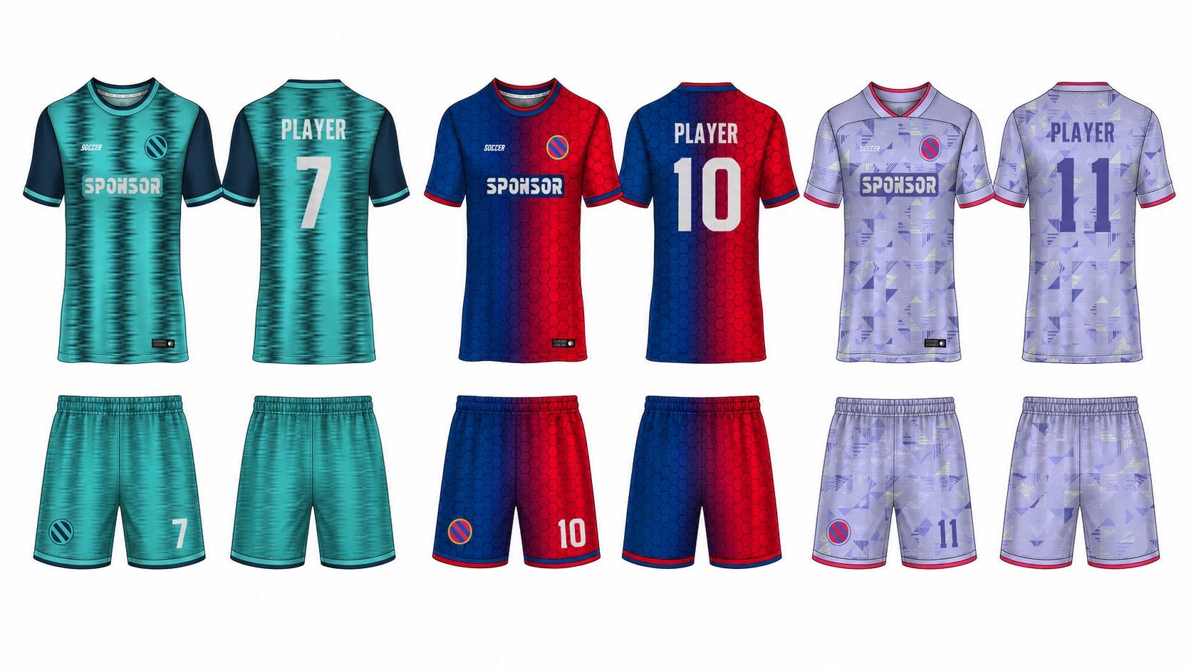 1926 球服花纹图案 style 049 football jersey and shorts set