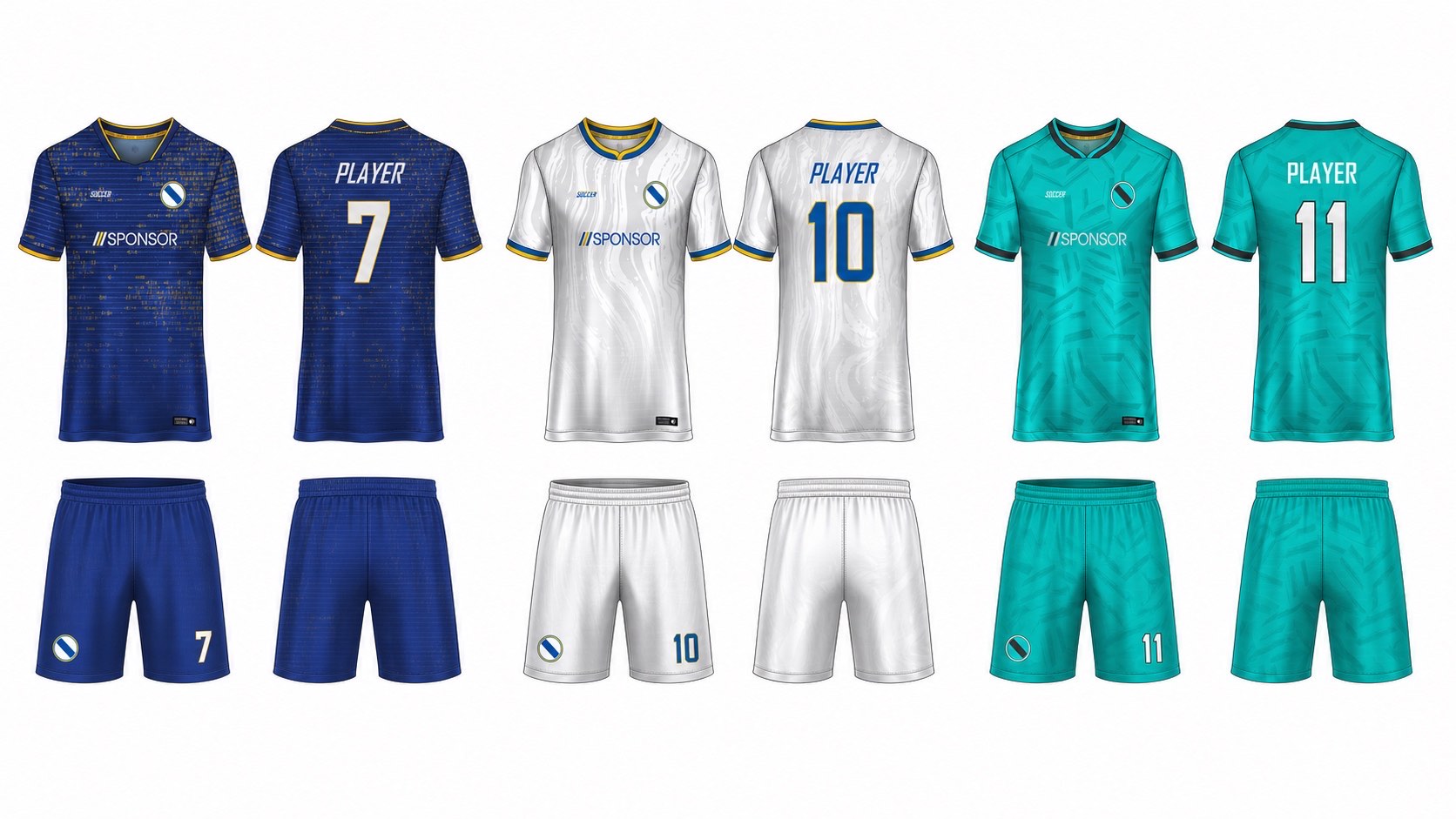 1926 球服花纹图案 style 052 football jersey and shorts set