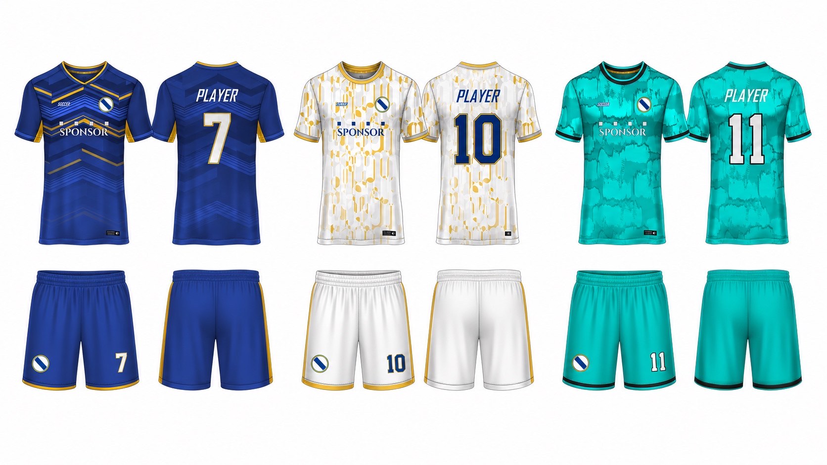 1926 球服花纹图案 style 056 football jersey and shorts set