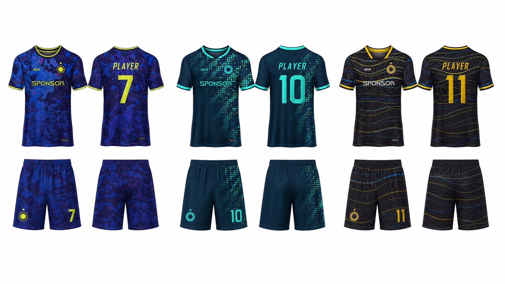 1926 球服花纹图案 style 062 football jersey and shorts set