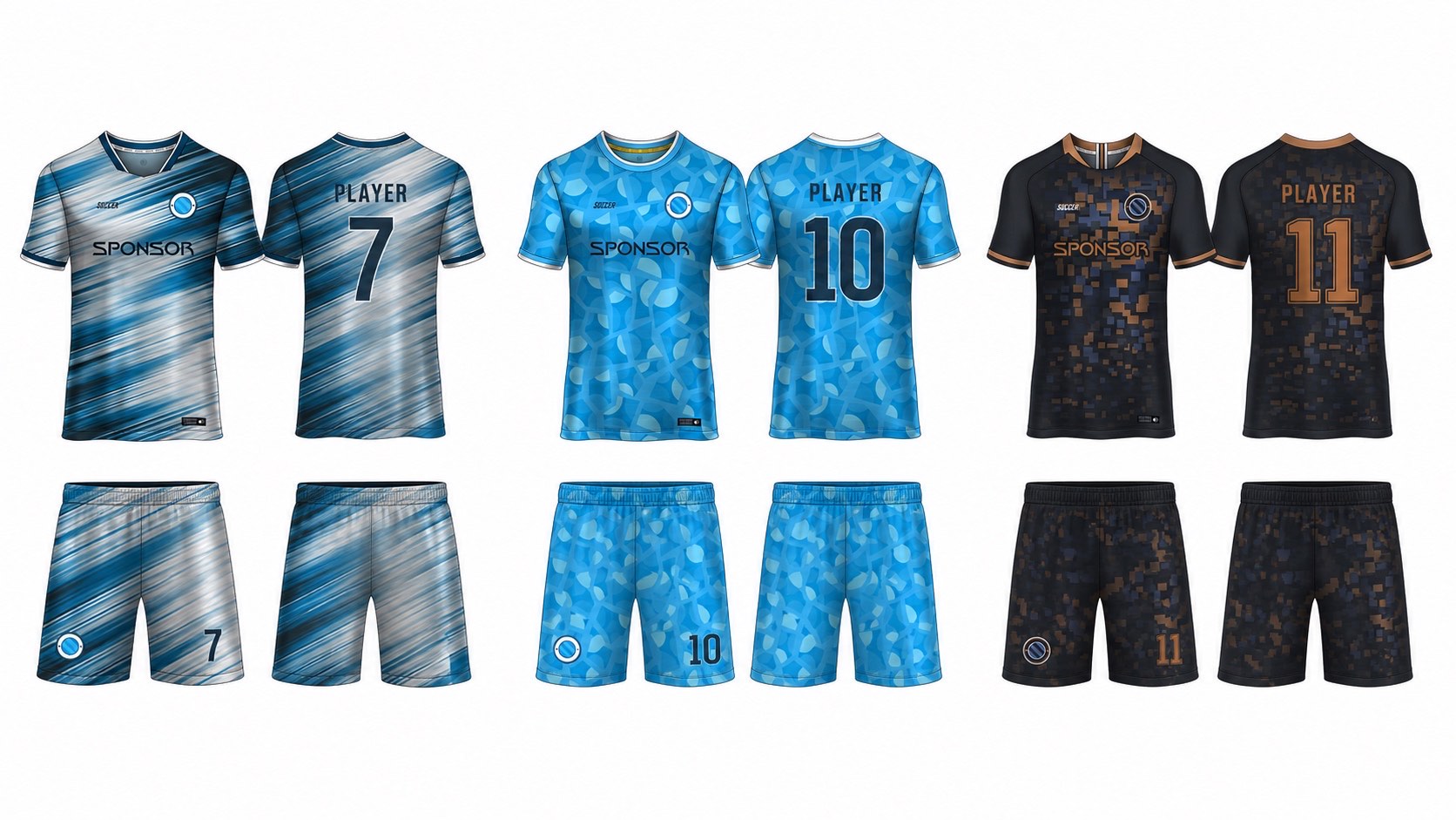 1926 球服花纹图案 style 063 football jersey and shorts set