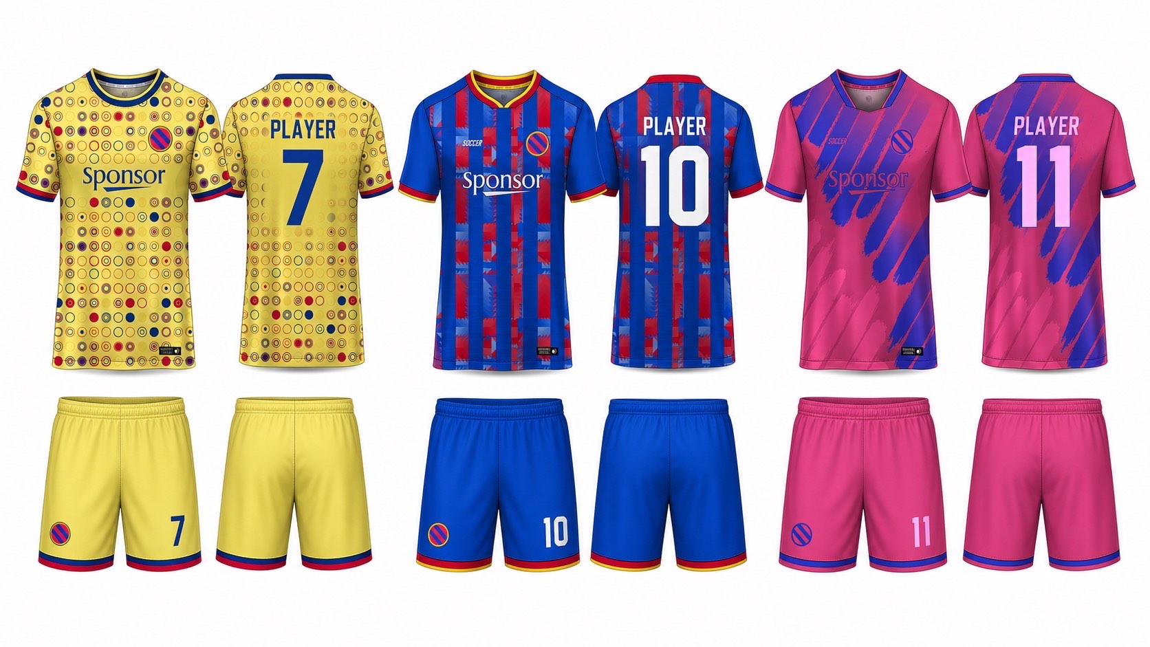 1926 球服花纹图案 style 066 football jersey and shorts set