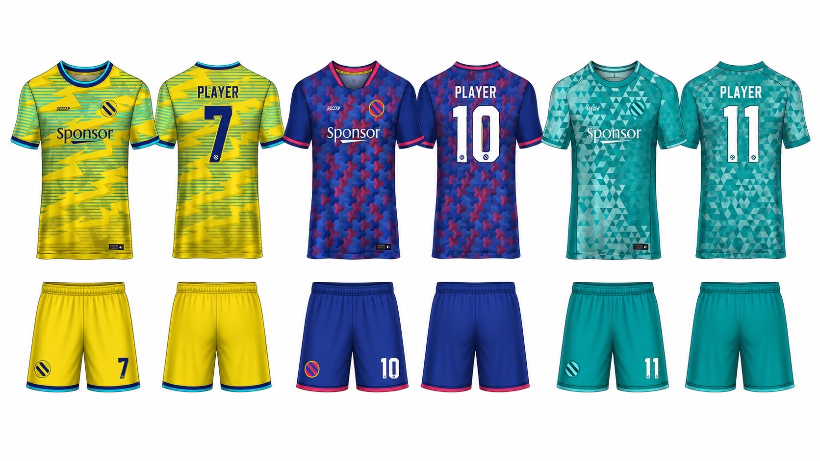 1926 球服花纹图案 style 068 football jersey and shorts set
