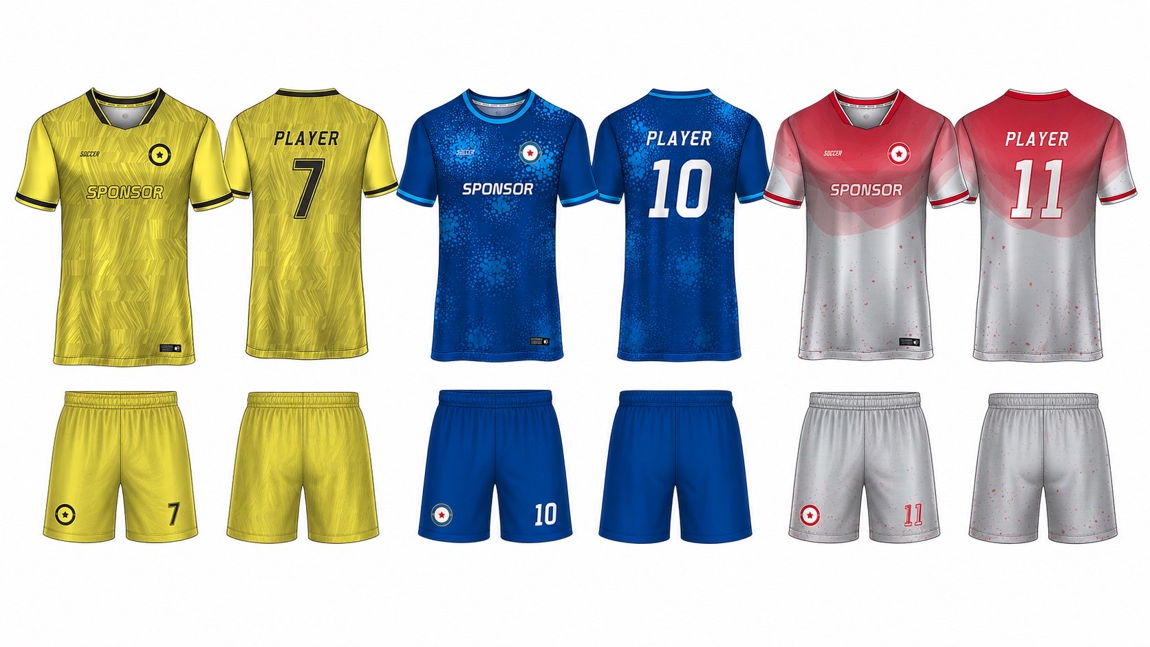 1926 球服花纹图案 style 084 football jersey and shorts set