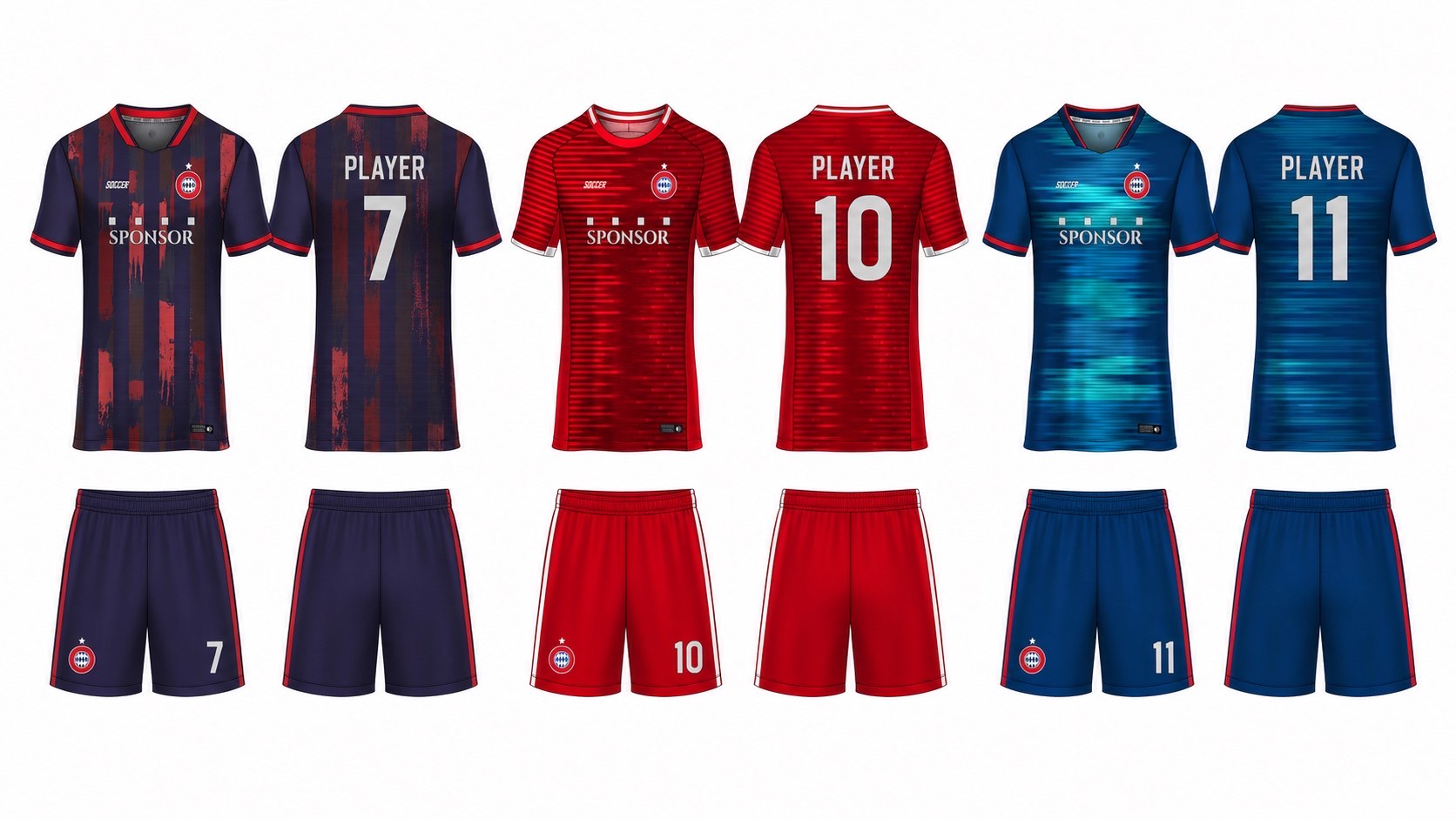1926 球服花纹图案 style 086 football jersey and shorts set