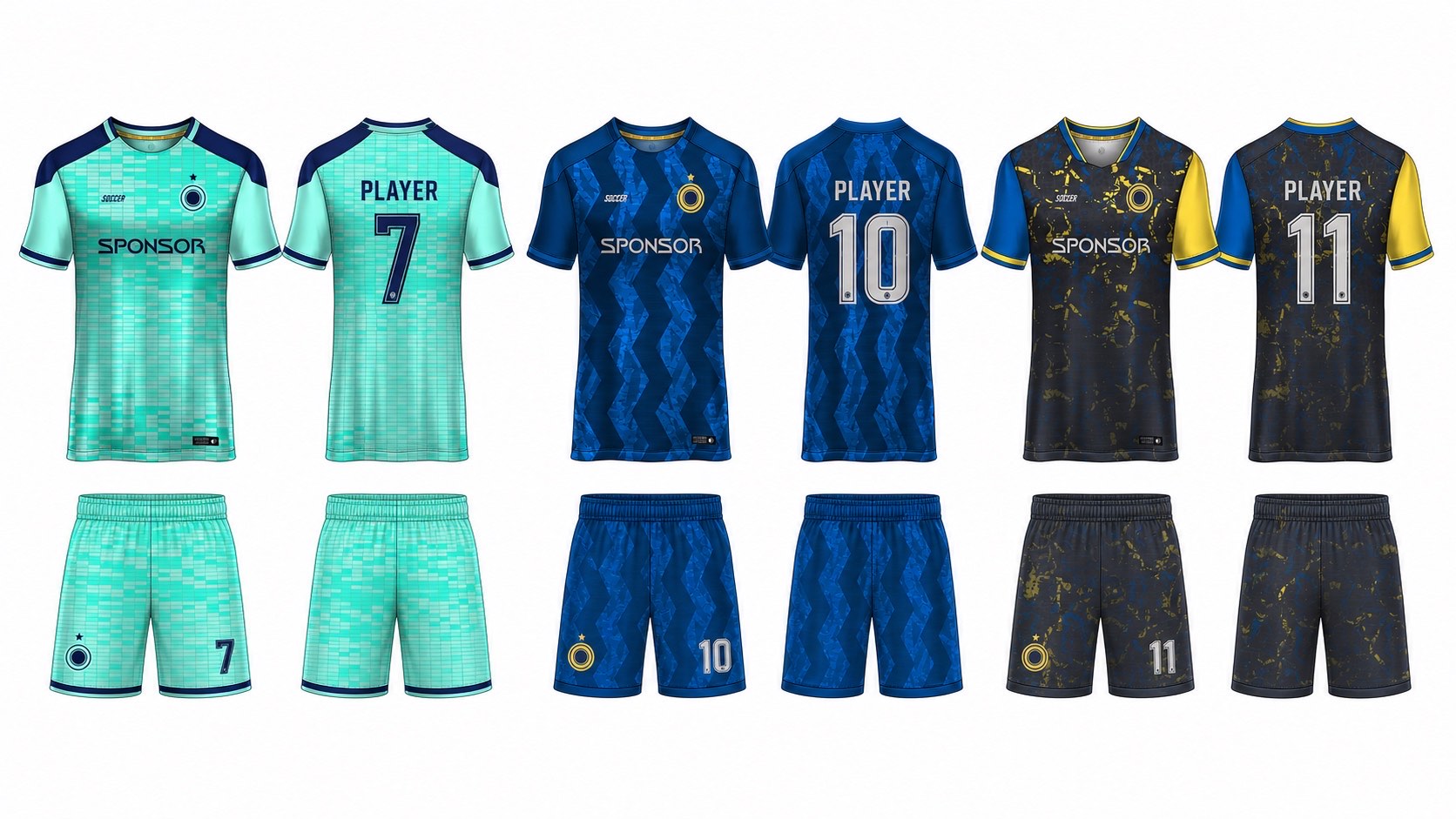 1926 球服花纹图案 style 088 football jersey and shorts set
