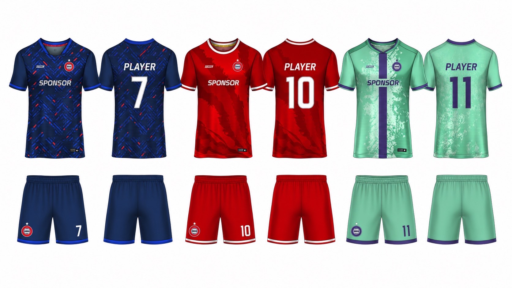 1926 球服花纹图案 style 089 football jersey and shorts set