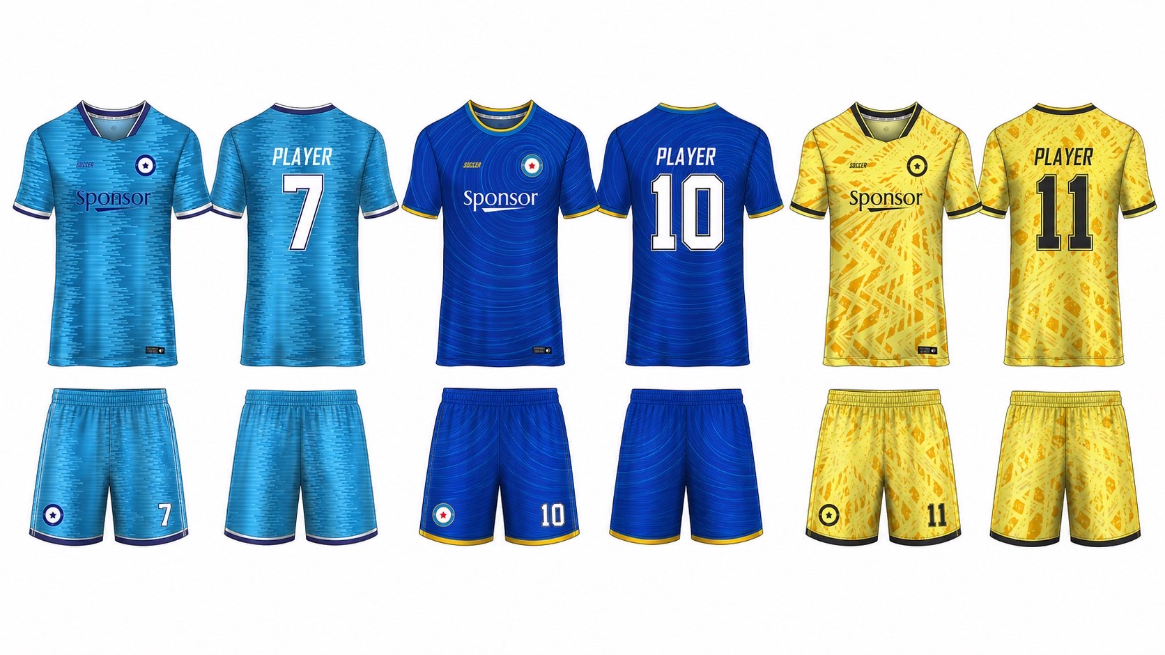 1926 球服花纹图案 style 095 football jersey and shorts set