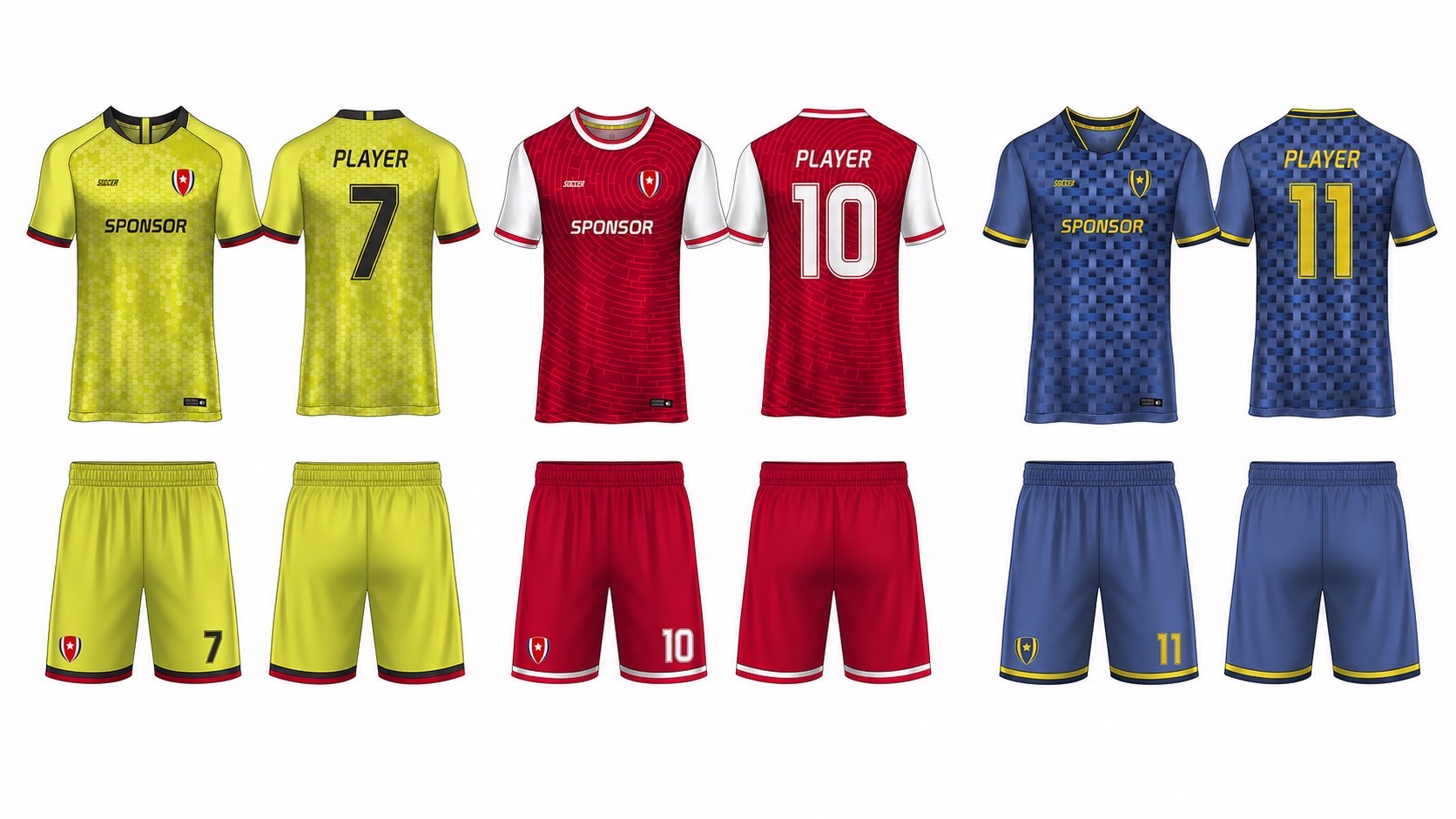 1926 球服花纹图案 style 101 football jersey and shorts set