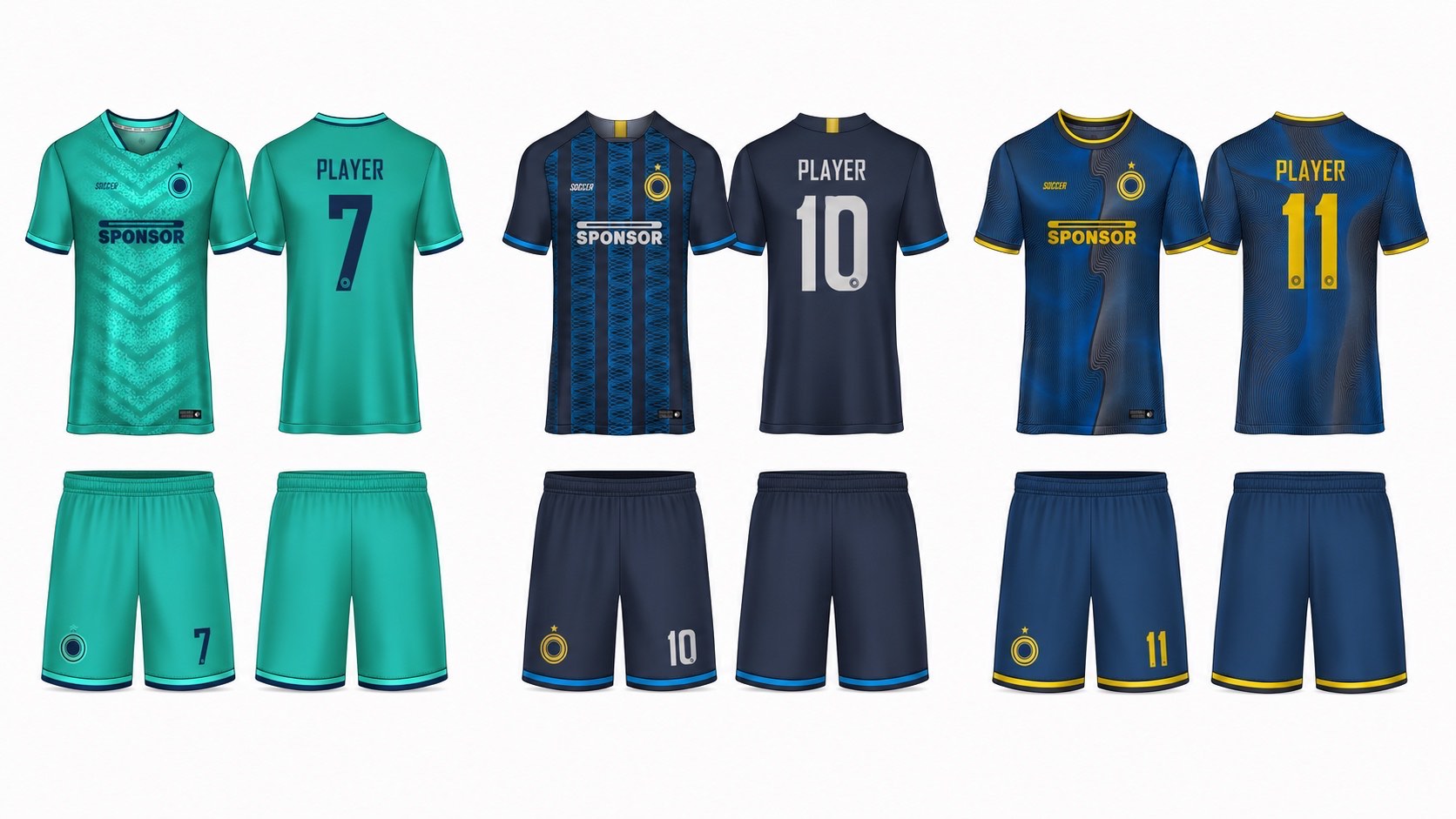 1926 球服花纹图案 style 104 football jersey and shorts set