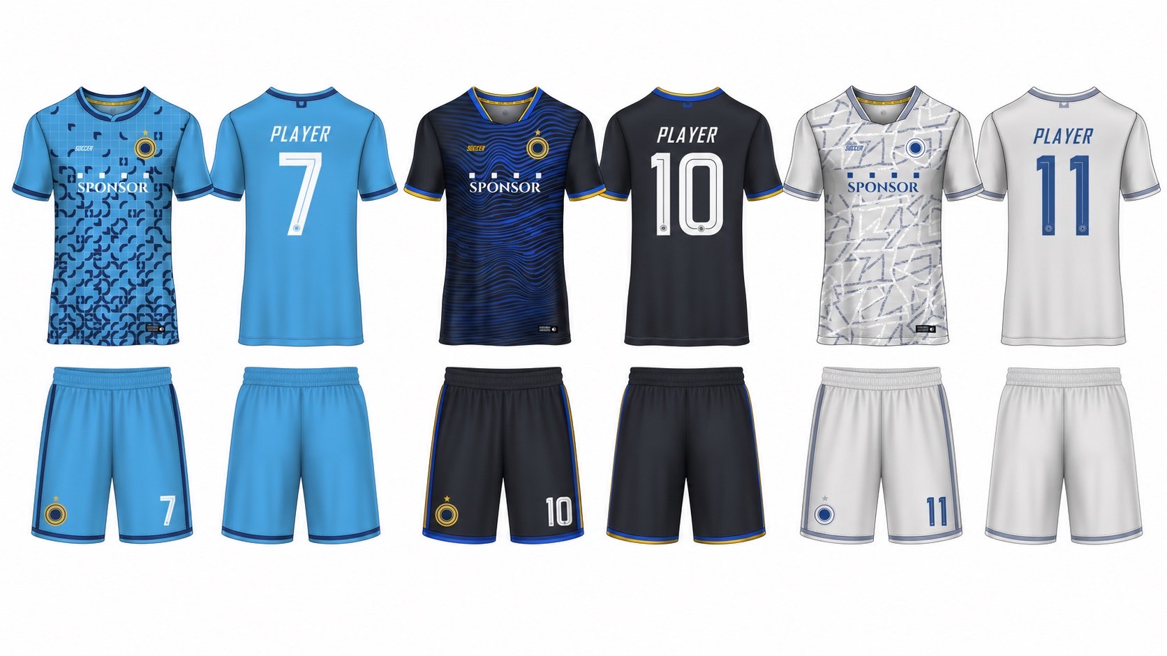 1926 球服花纹图案 style 108 football jersey and shorts set