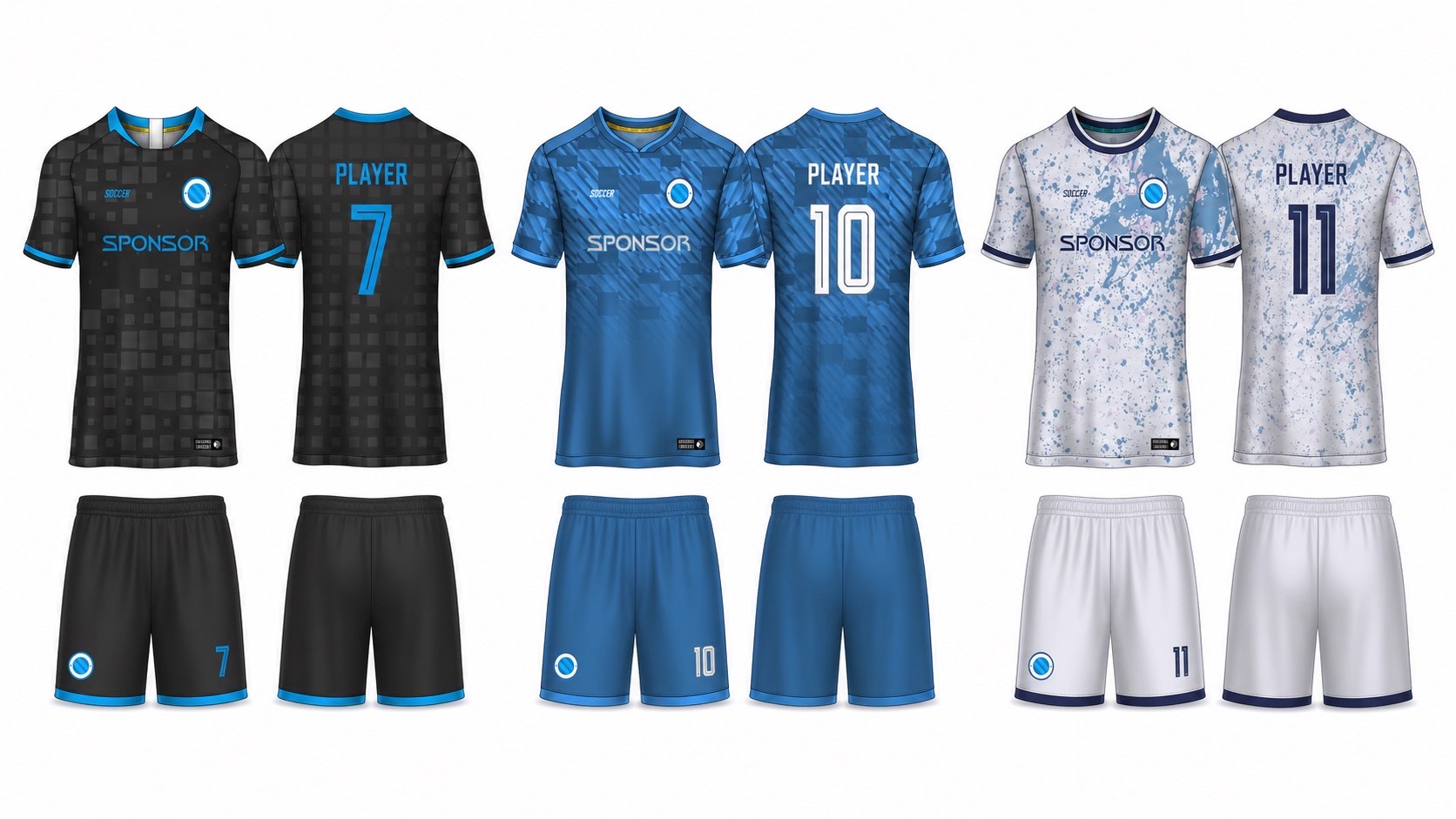 1926 球服花纹图案 style 109 football jersey and shorts set