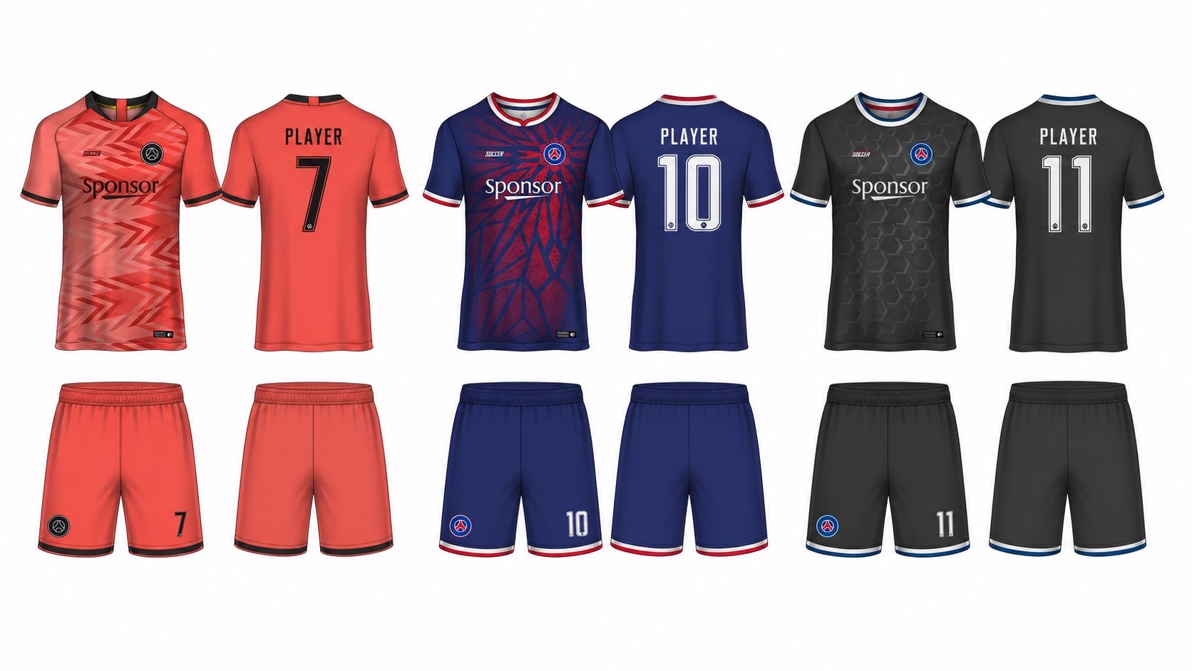 1926 球服花纹图案 style 117 football jersey and shorts set