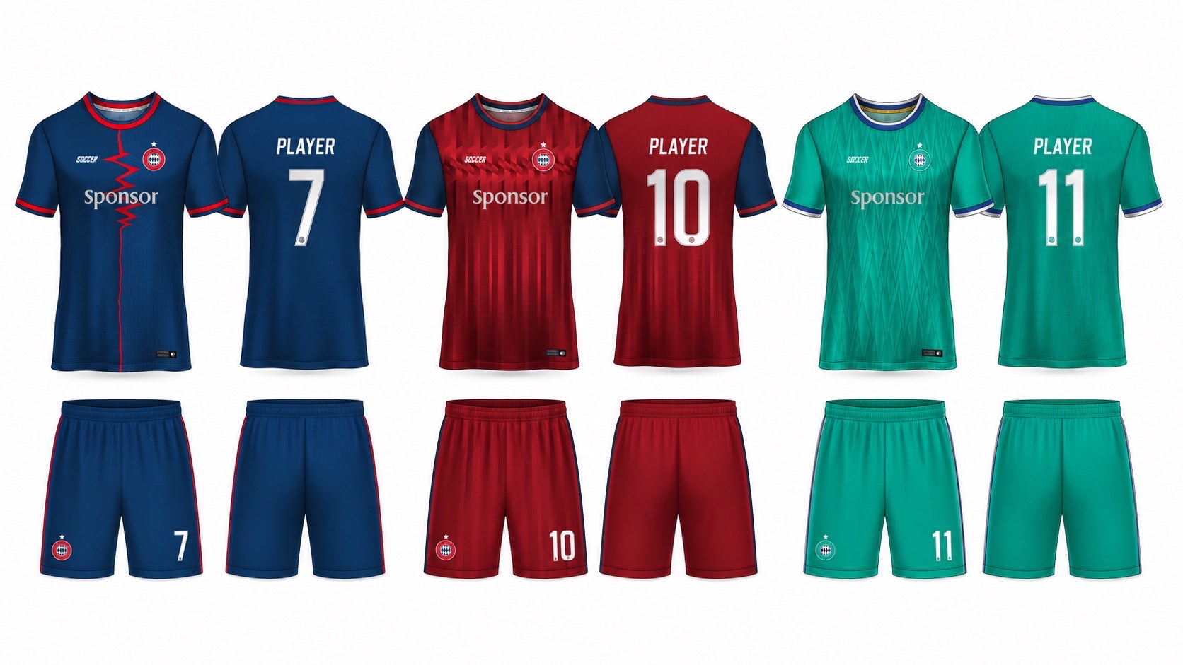 1926 球服花纹图案 style 120 football jersey and shorts set